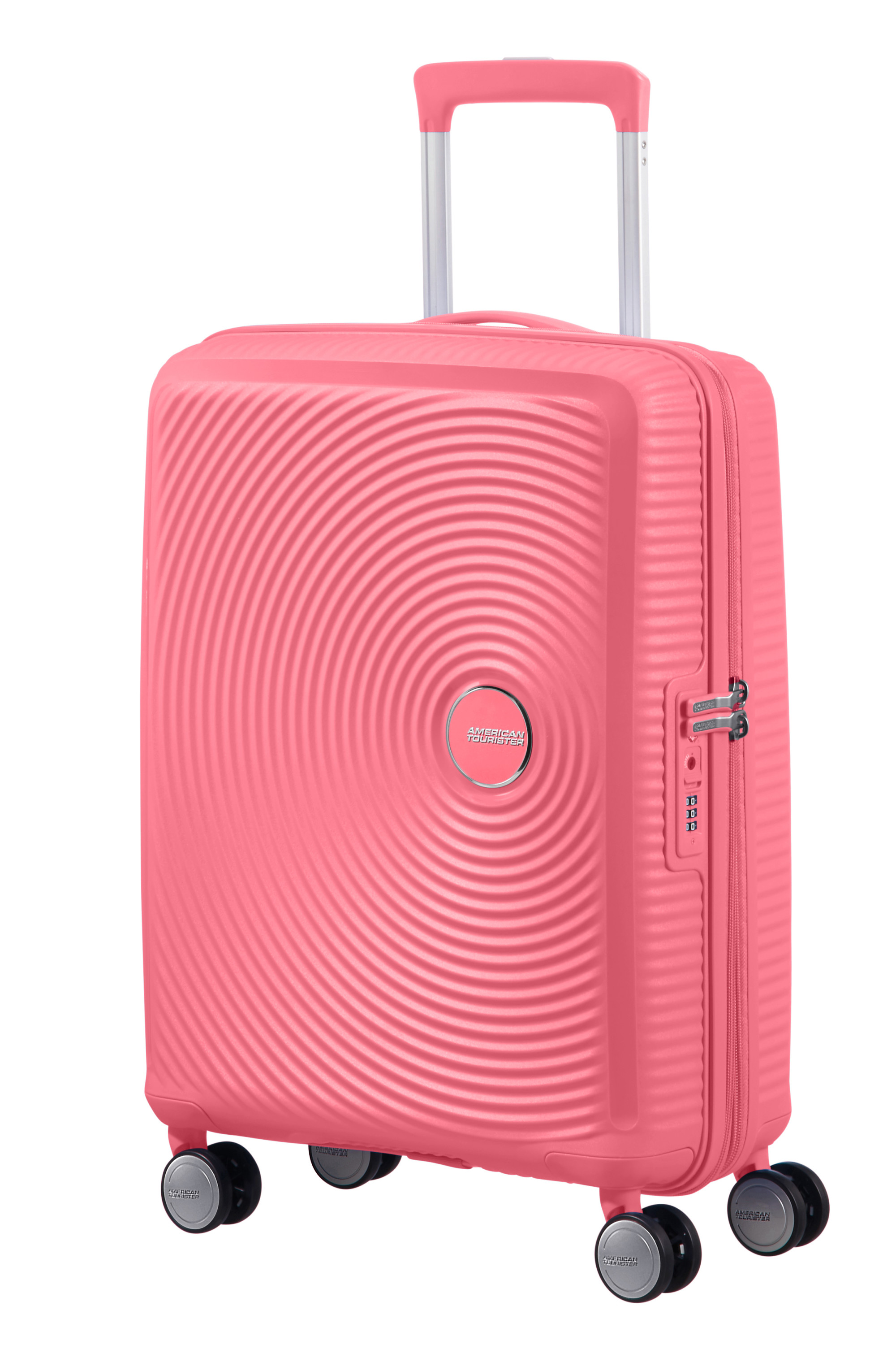 Soundbox valise 4 roues taille s AMERICAN TOURISTER Rose
