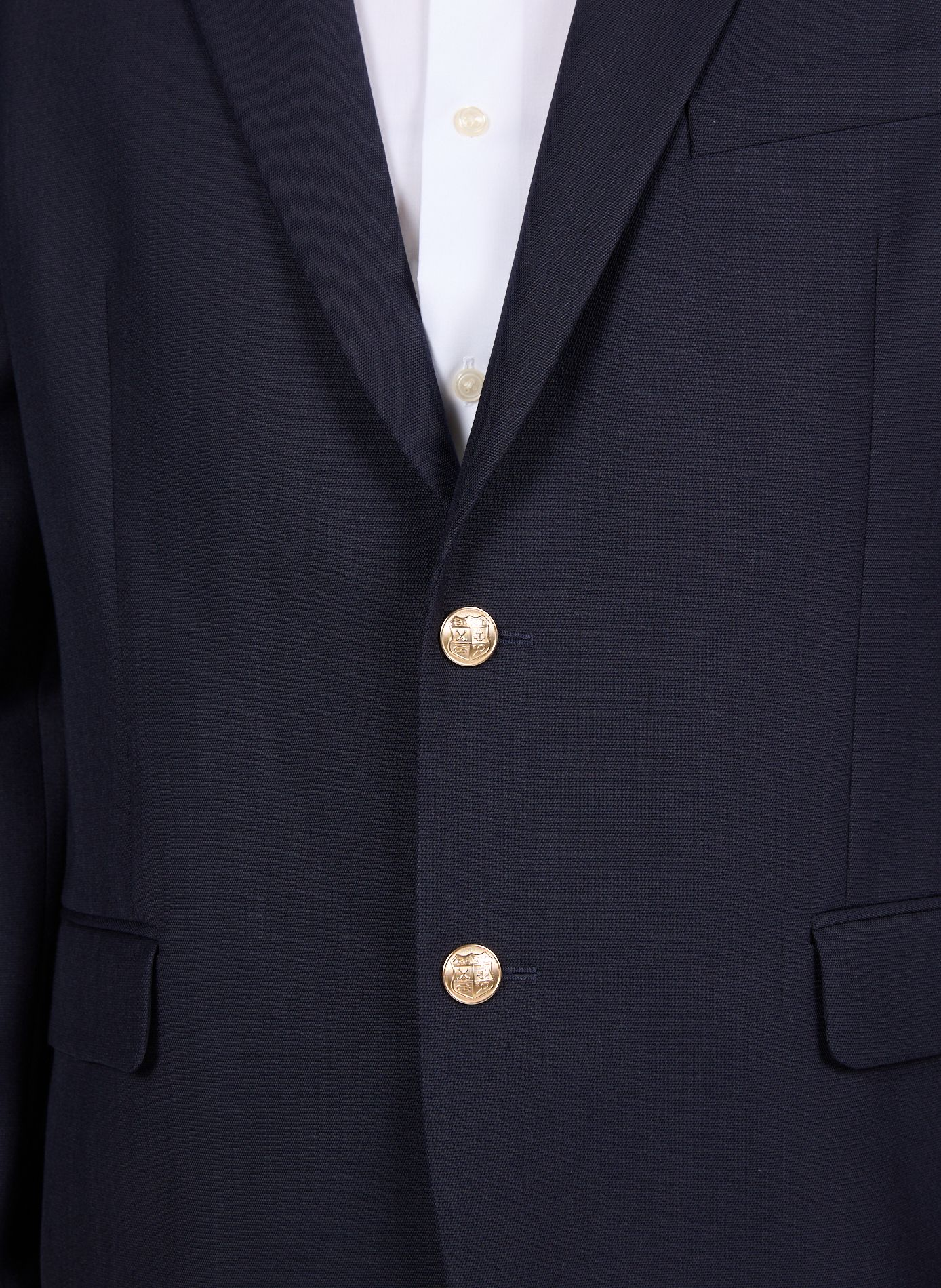 Veste de costume col tailleur GANT Bleu