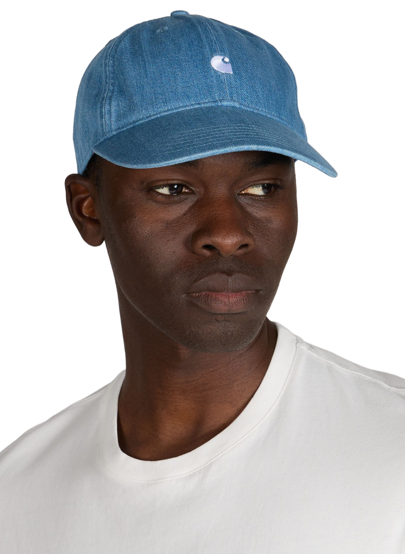 Embroidered cotton Lucas cap CARHARTT WIP Blue