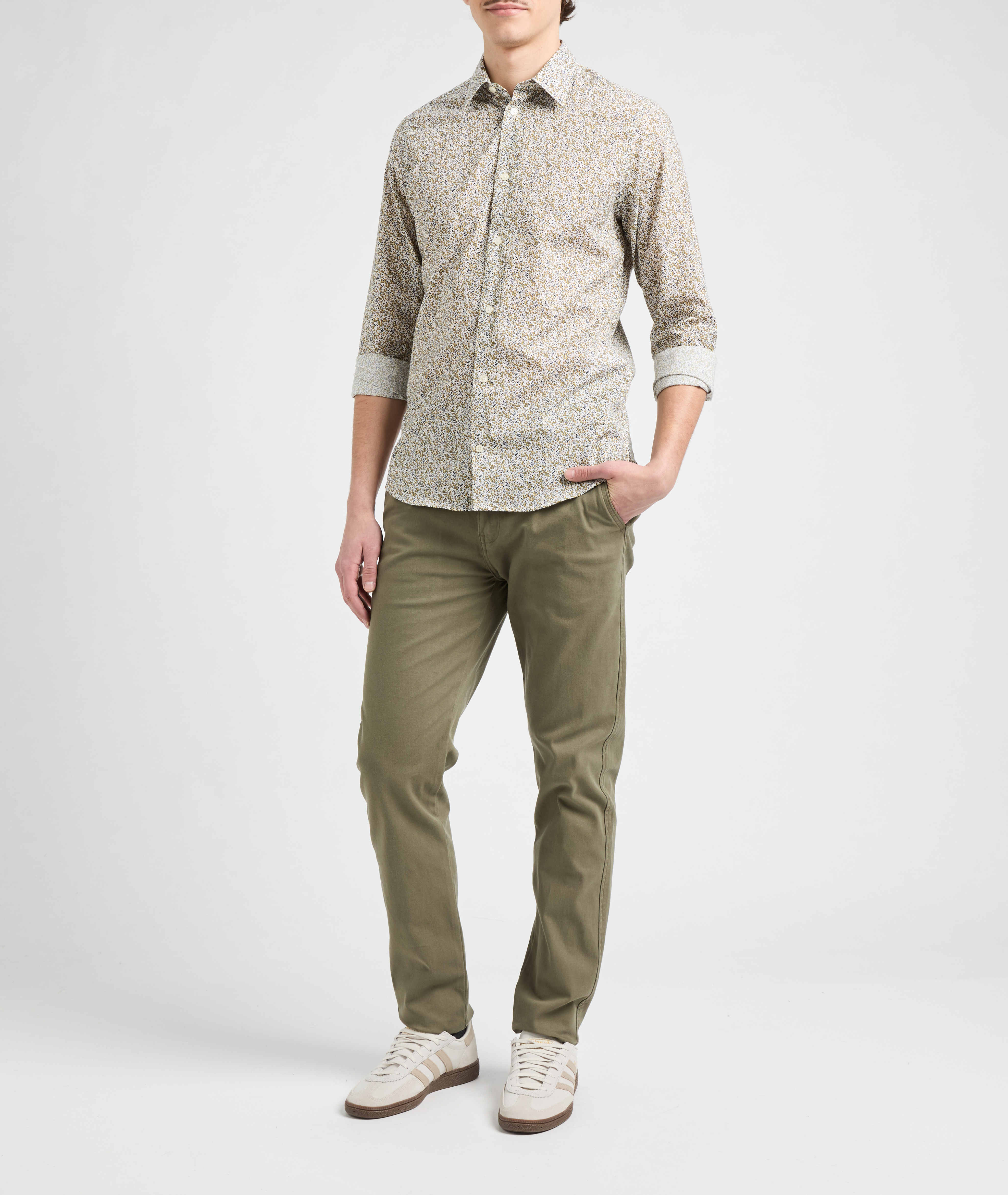 Patterned shirt AU PRINTEMPS PARIS Yellow