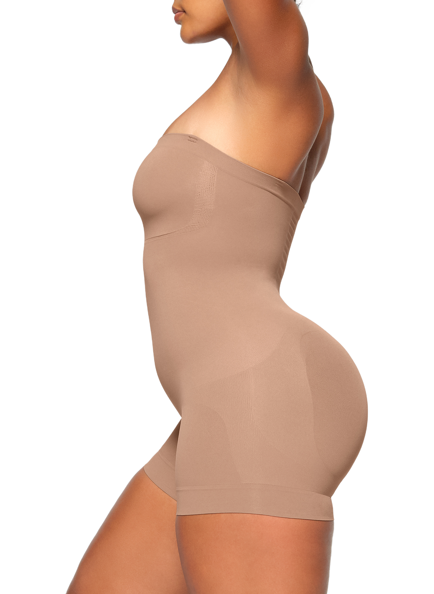 Solid bodysuit SKIMS Brown