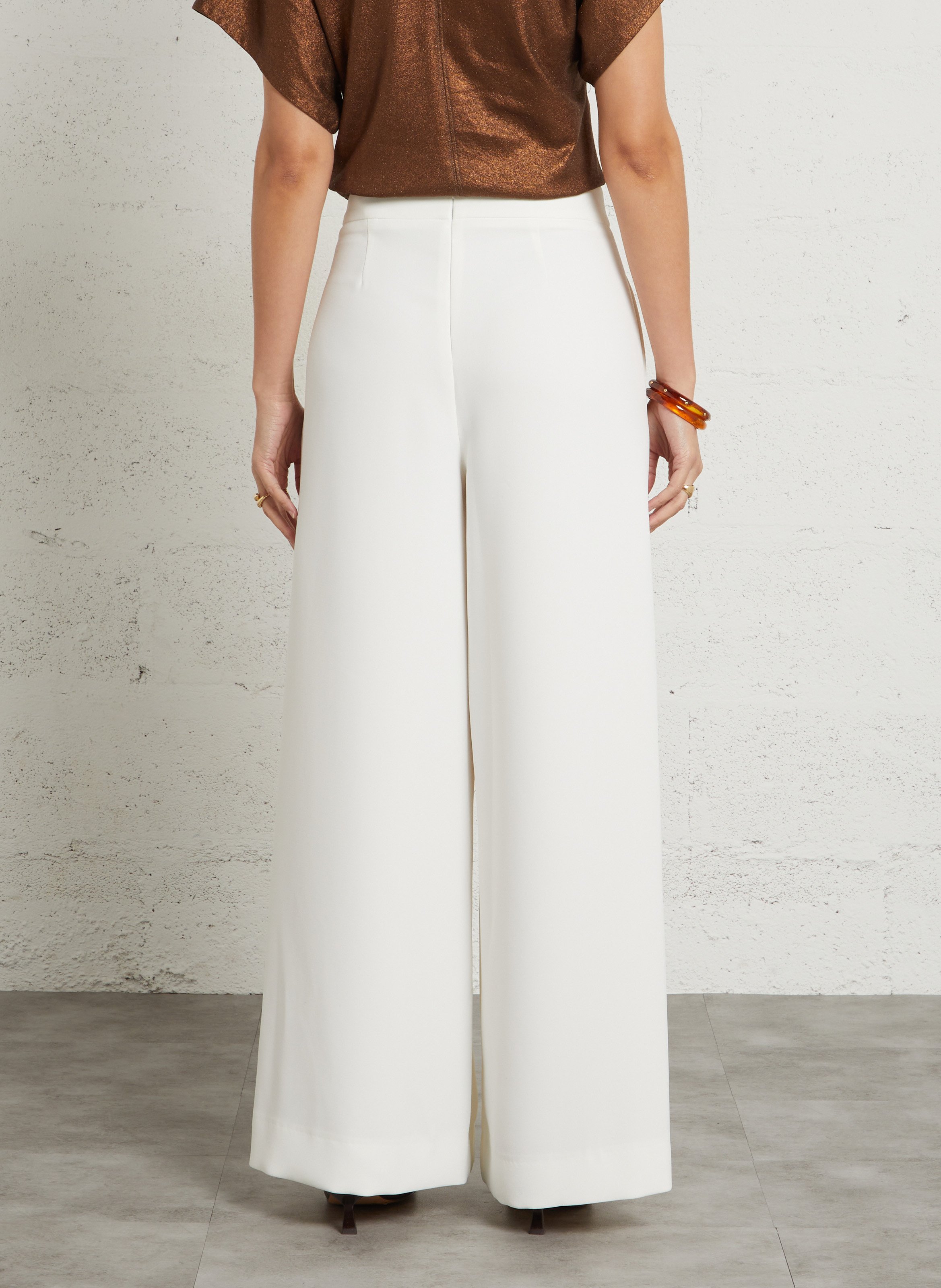 Pantalon large tiphaine MAISON 123 Beige
