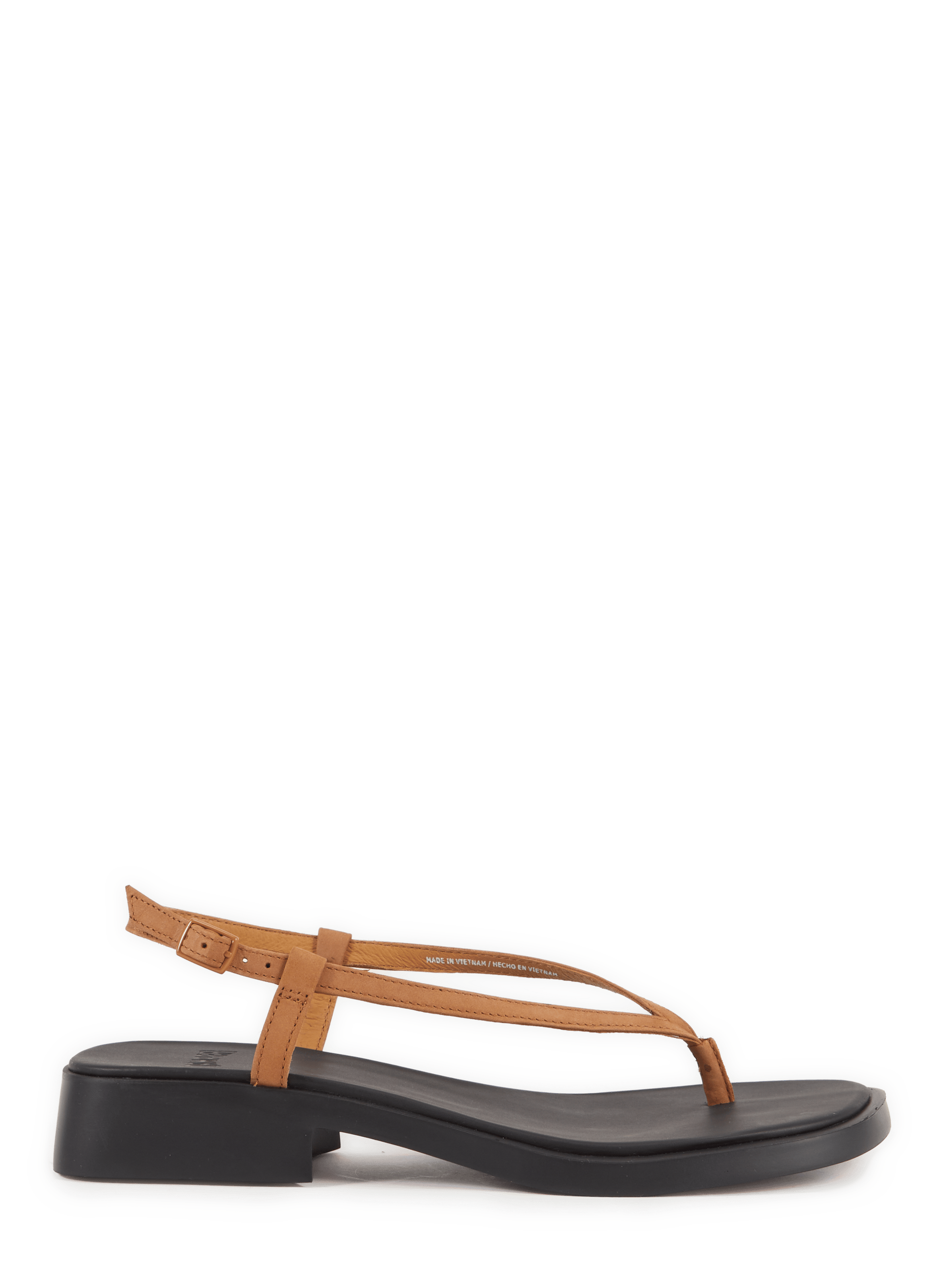 Sandales Dana en cuir CAMPER Marron