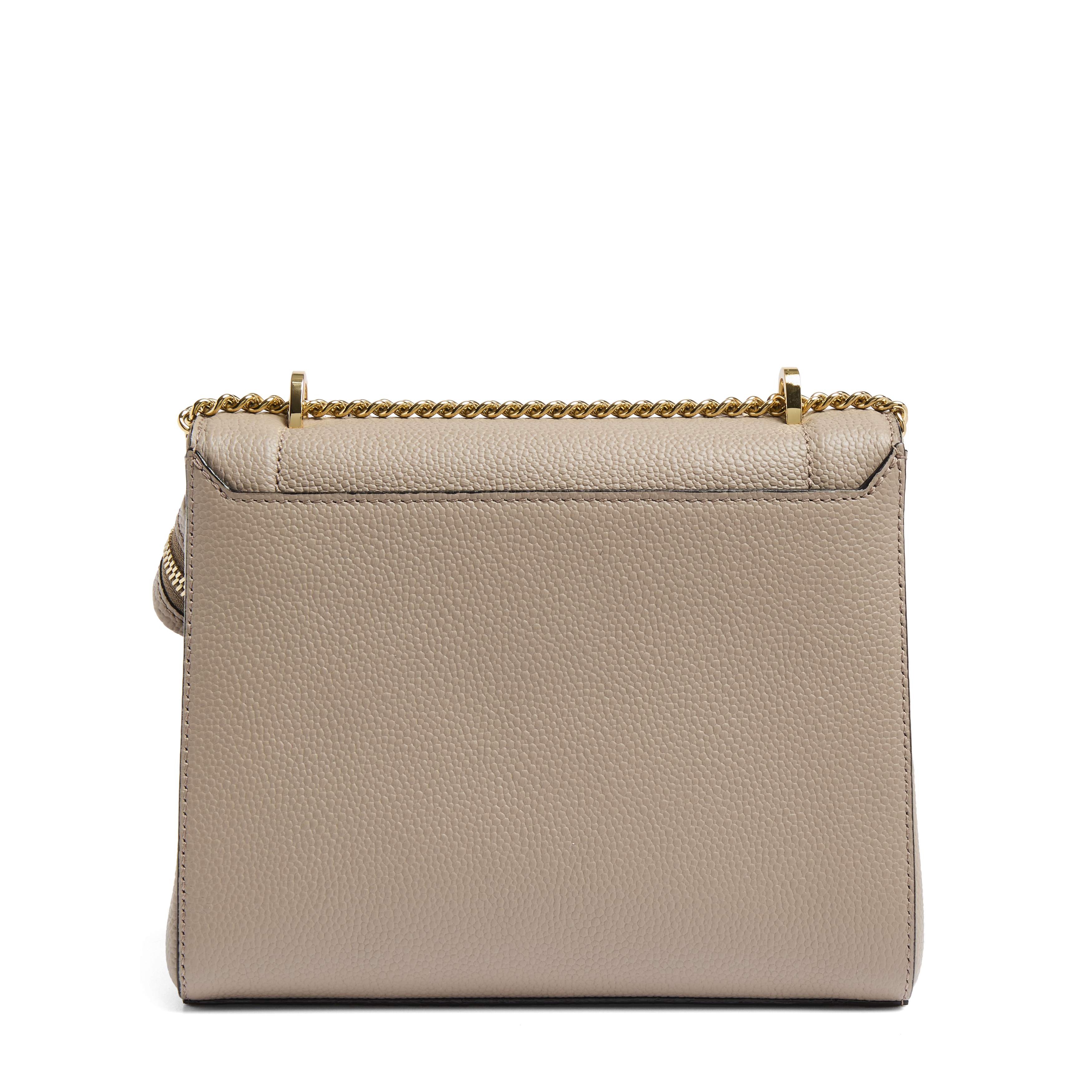 Sac rabat ninon de lancel en cuirs de vachette graine & lisse LANCEL Gris