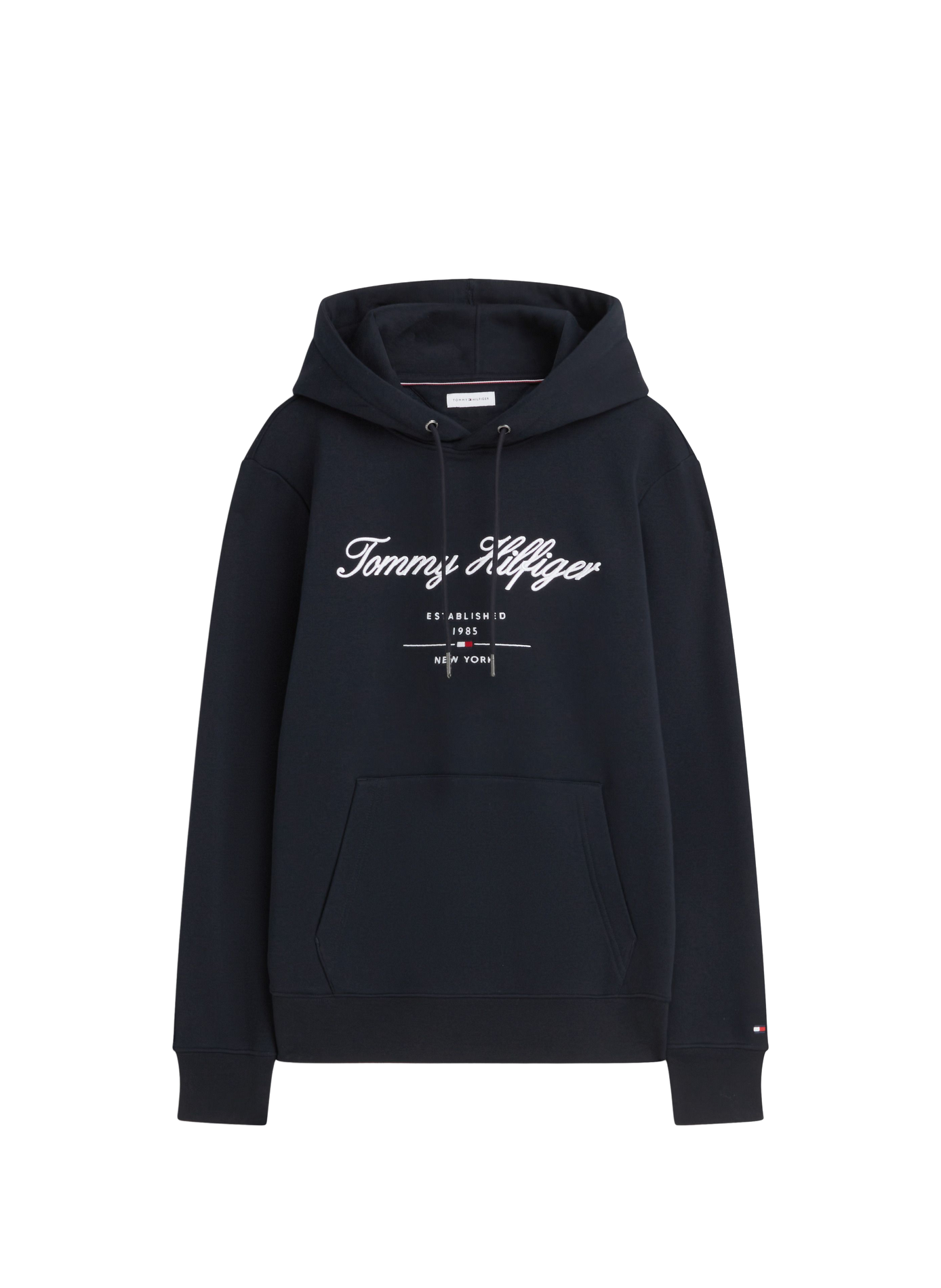 Bestickter Kapuzenpullover TOMMY HILFIGER Blau