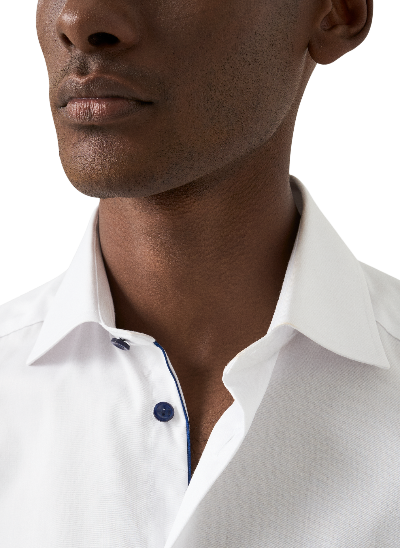 Cotton button-down shirt ETON White