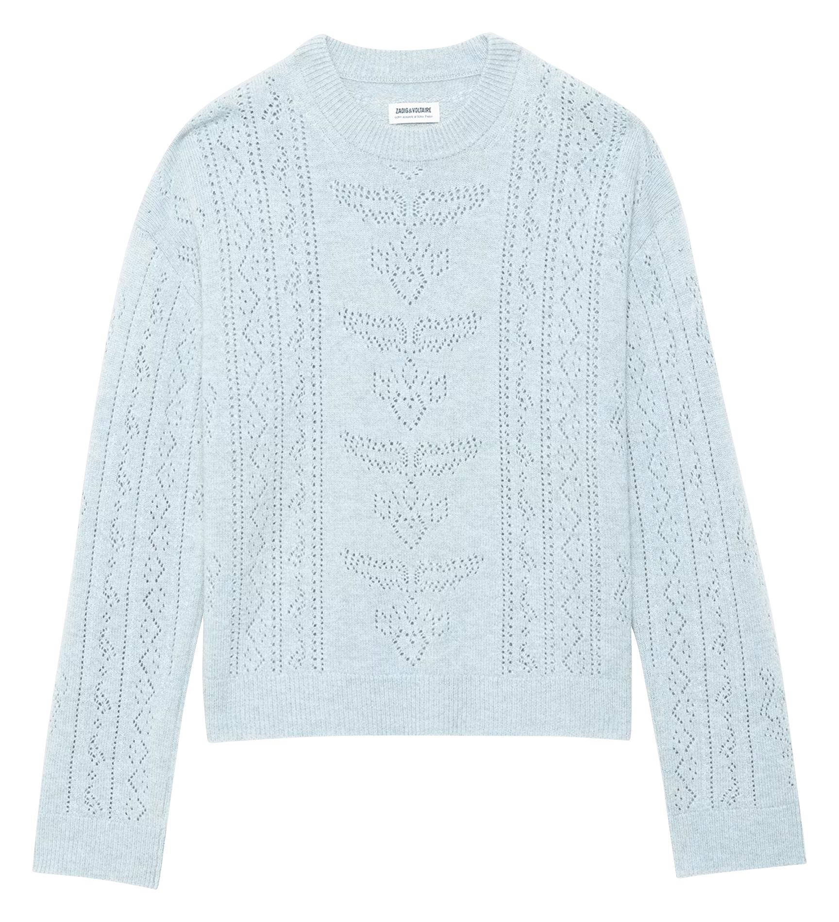 Pull oversize en laine et cachemire markuz ZADIG&VOLTAIRE Bleu