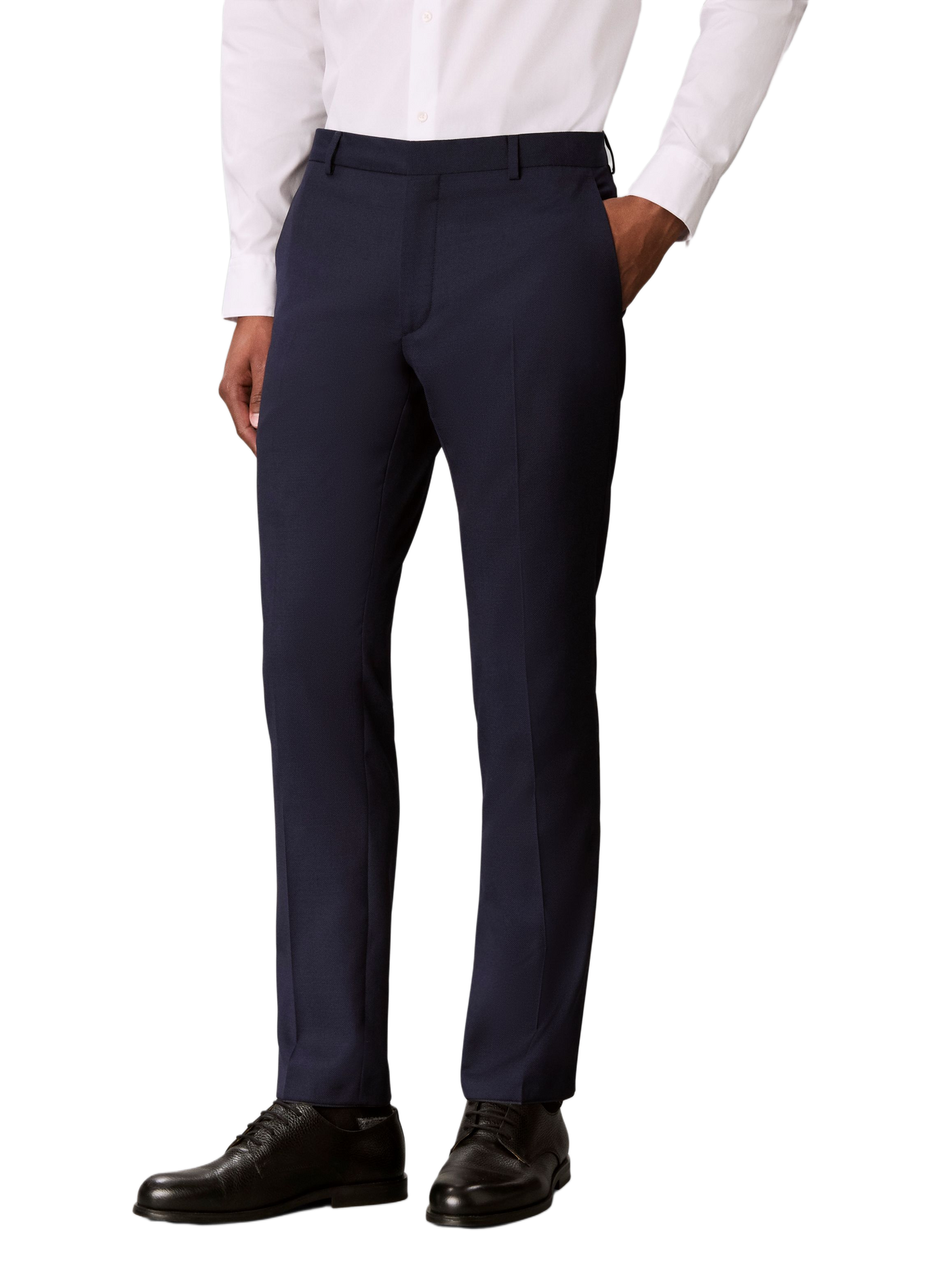Schmale Wollhose CALVIN KLEIN Blau