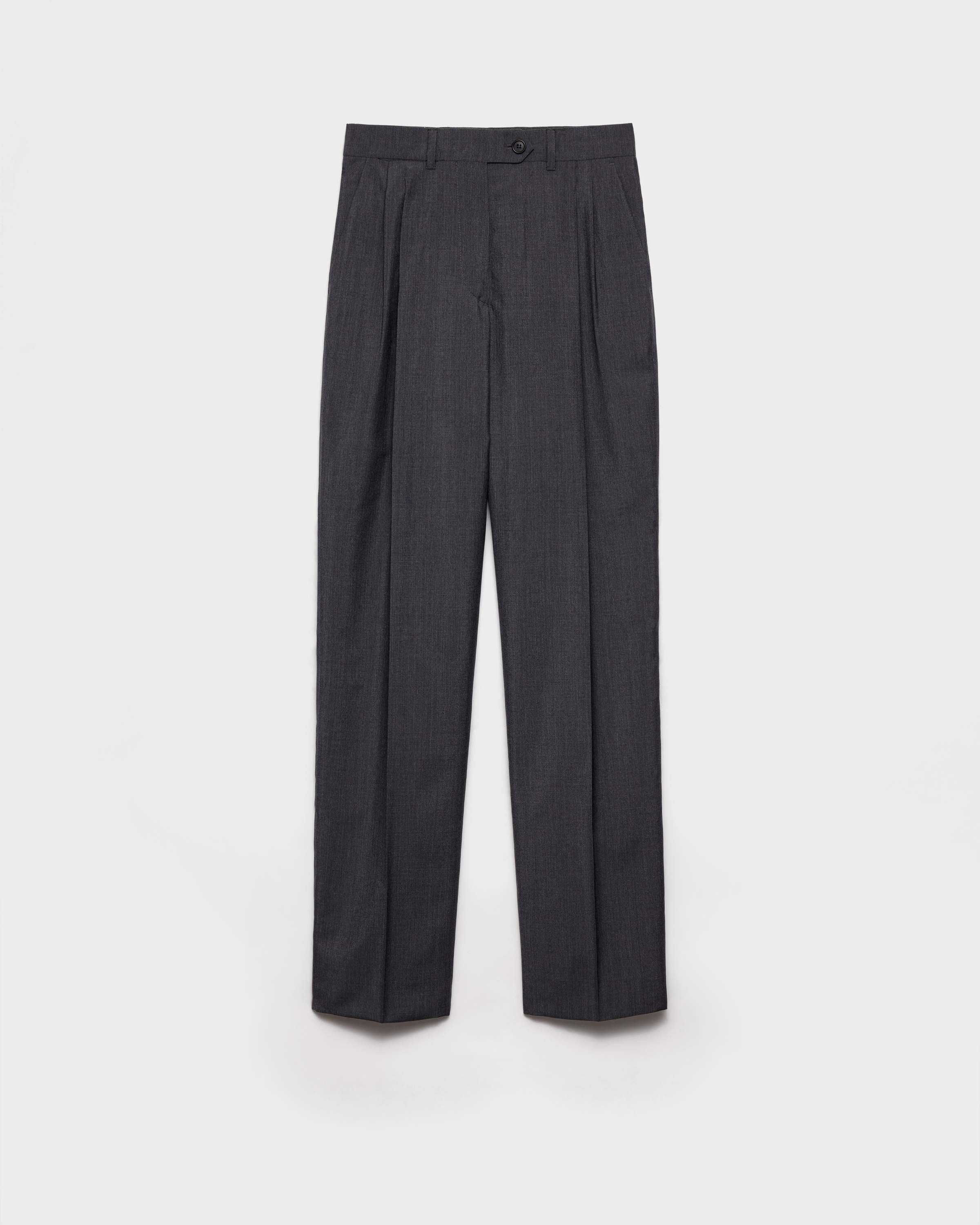 Pantalon en mohair léger PRADA Gris