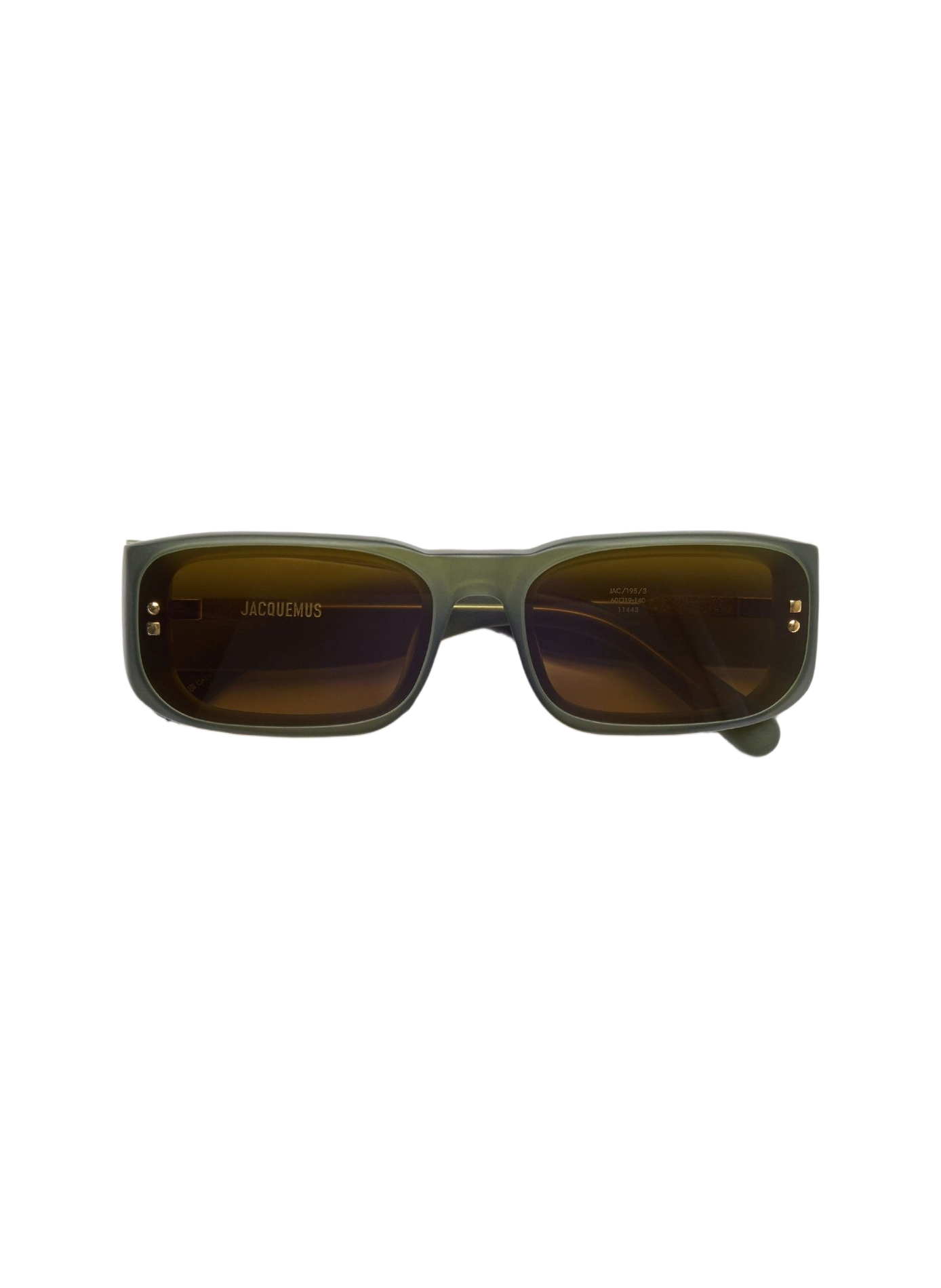 Les lunettes de soleil Pisco JACQUEMUS Grun