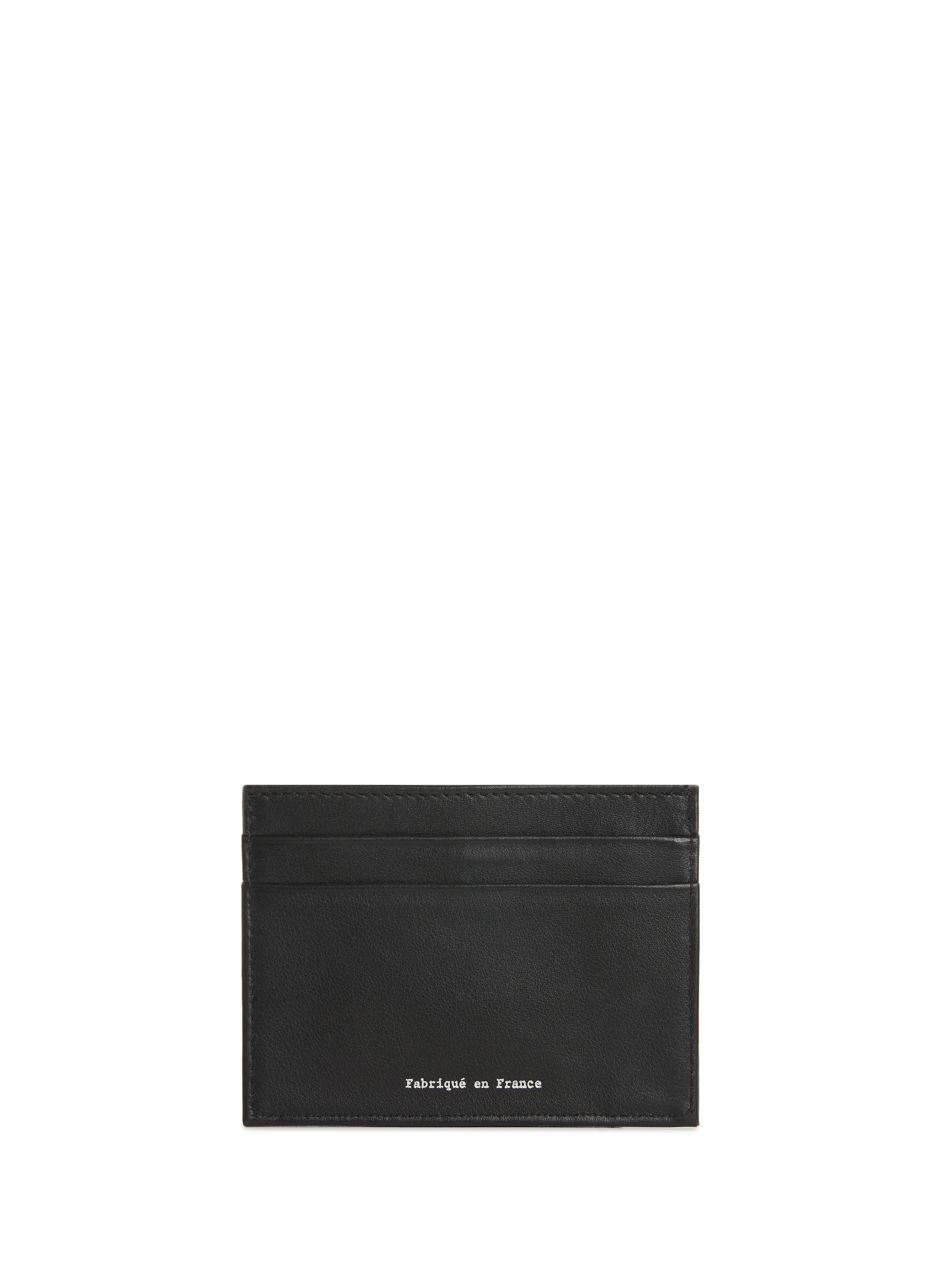 Leather card holder SAISON 1865 Black