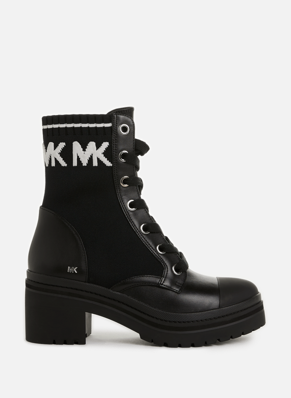 MICHAEL KORS Brea leather ankle boots Black