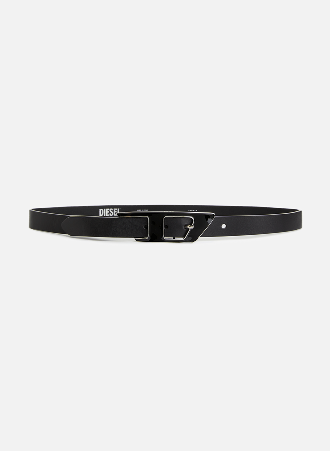 B-Dlogo leather belt DIESEL