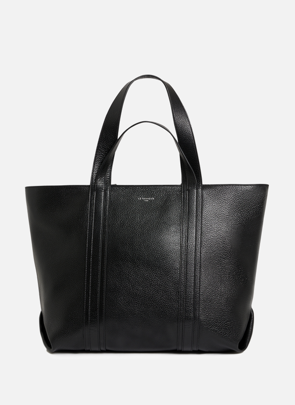 LE TANNEUR Grace leather bag Black