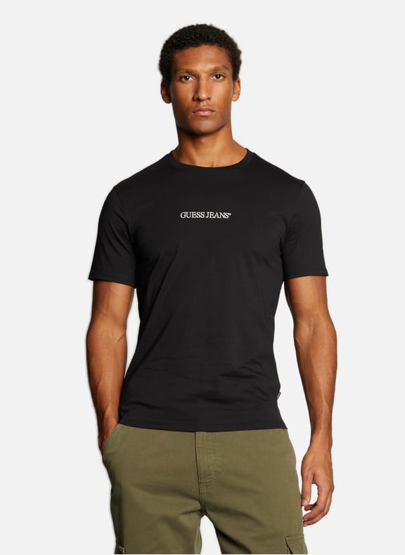T-shirt en coton Noir by GUESS GUESS T-shirt en coton Noir