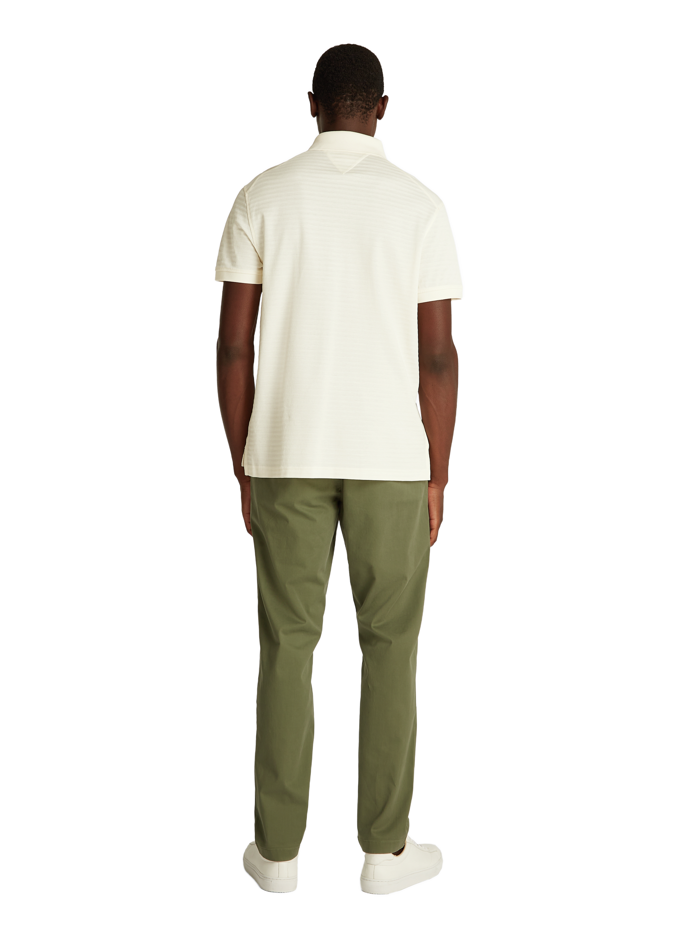 Polo en coton TOMMY HILFIGER Beige