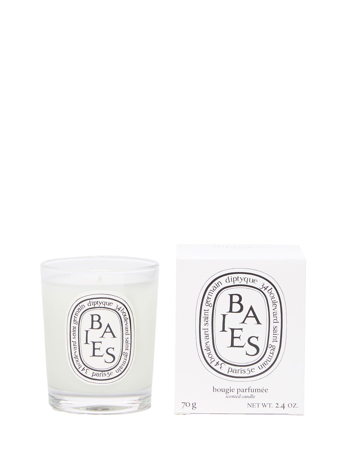 Bougie petit modèle Baies DIPTYQUE No color