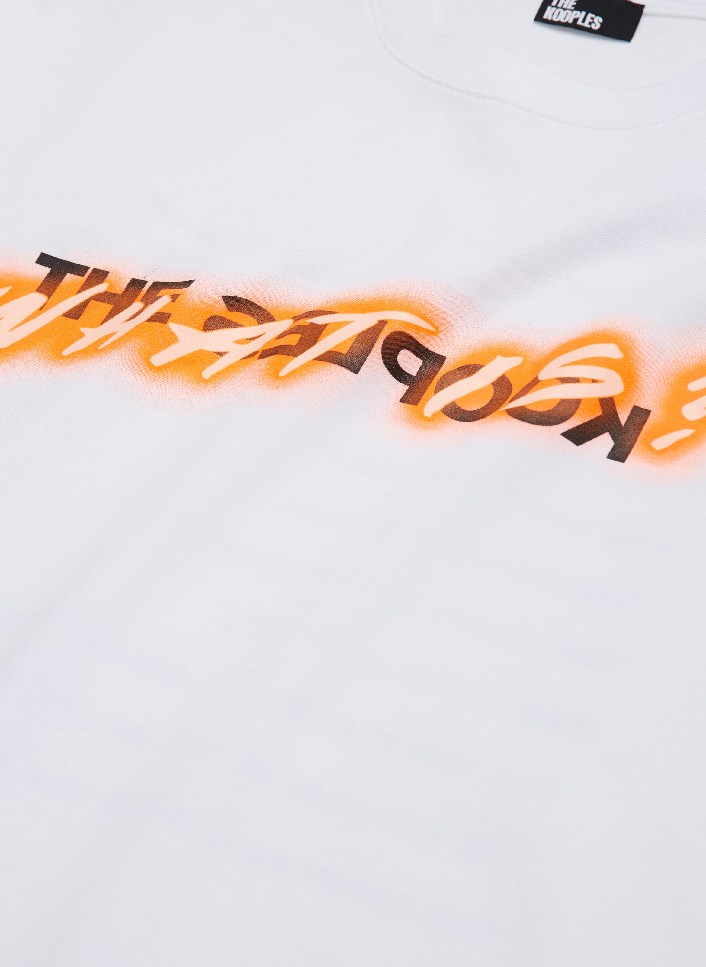 T-shirt en coton what is THE KOOPLES Blanc