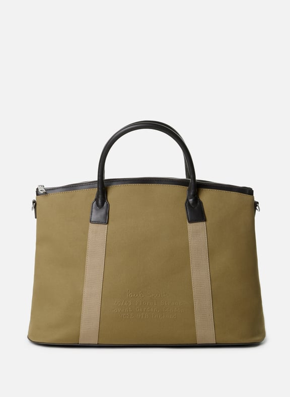 Sac de week-end en coton Marron by PAUL SMITH PAUL SMITH Sac de week-end en coton Marron