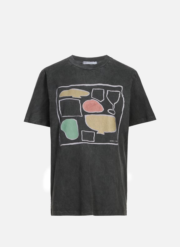 Biker-style cotton t-shirt Grey by BOBO CHOSES BOBO CHOSES Biker-style cotton t-shirt Grey