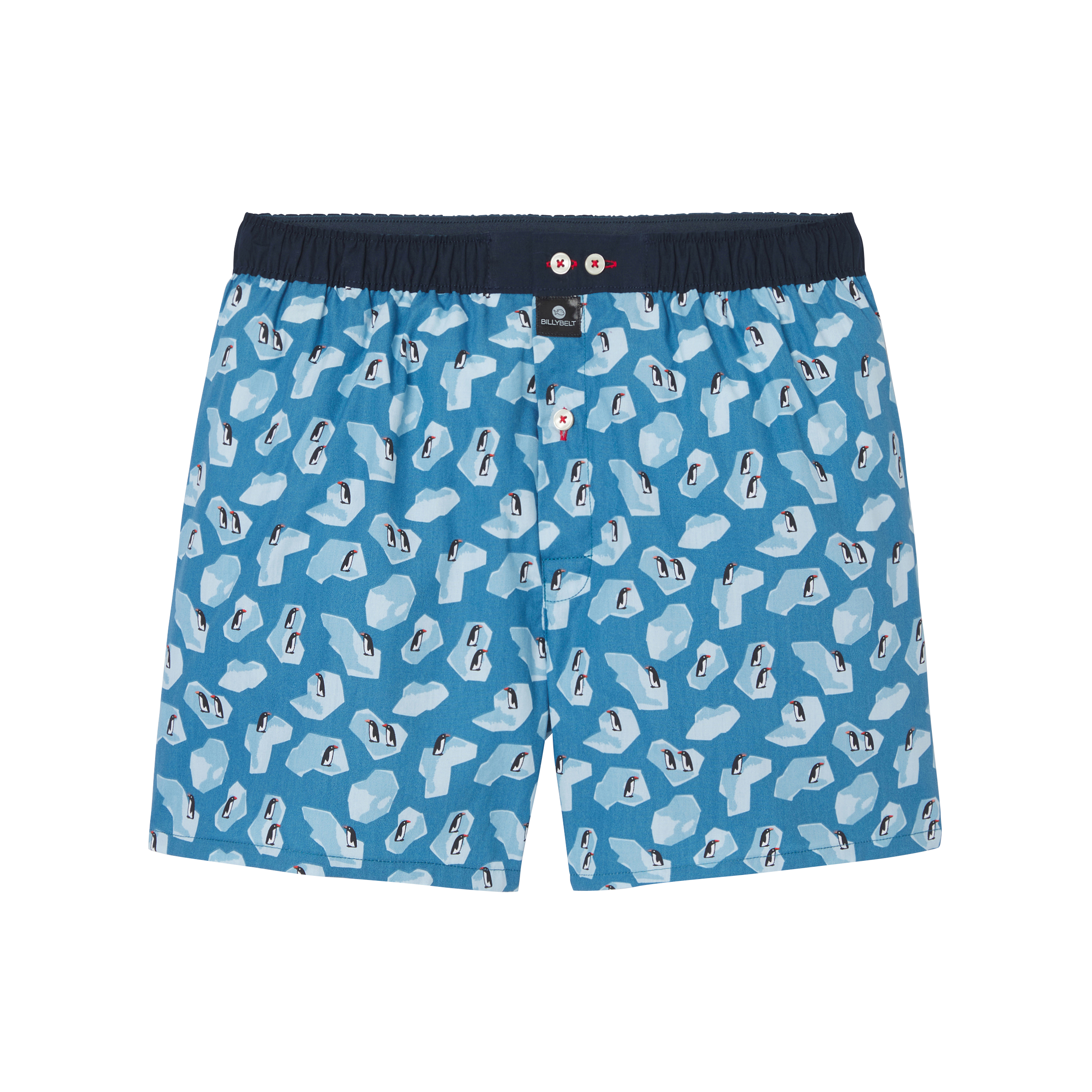 BILLYBELT Caleçon en coton biologique Bleu