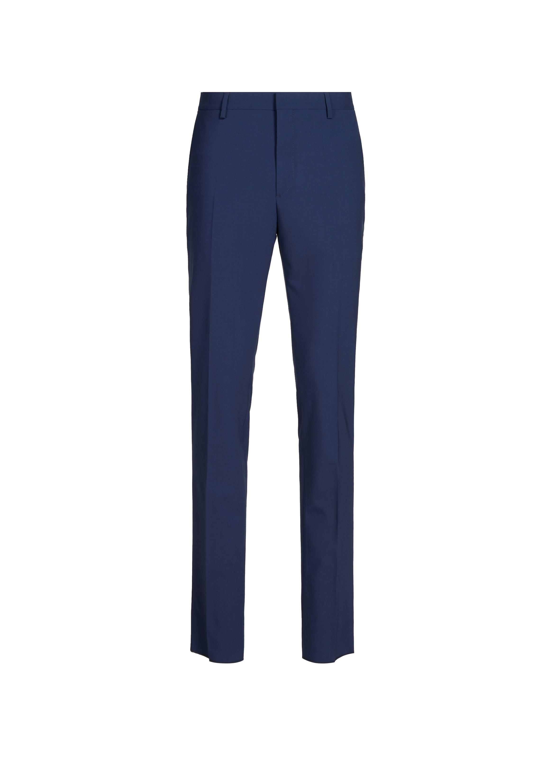 Bedford slim-fit cotton trousers AU PRINTEMPS PARIS Blue
