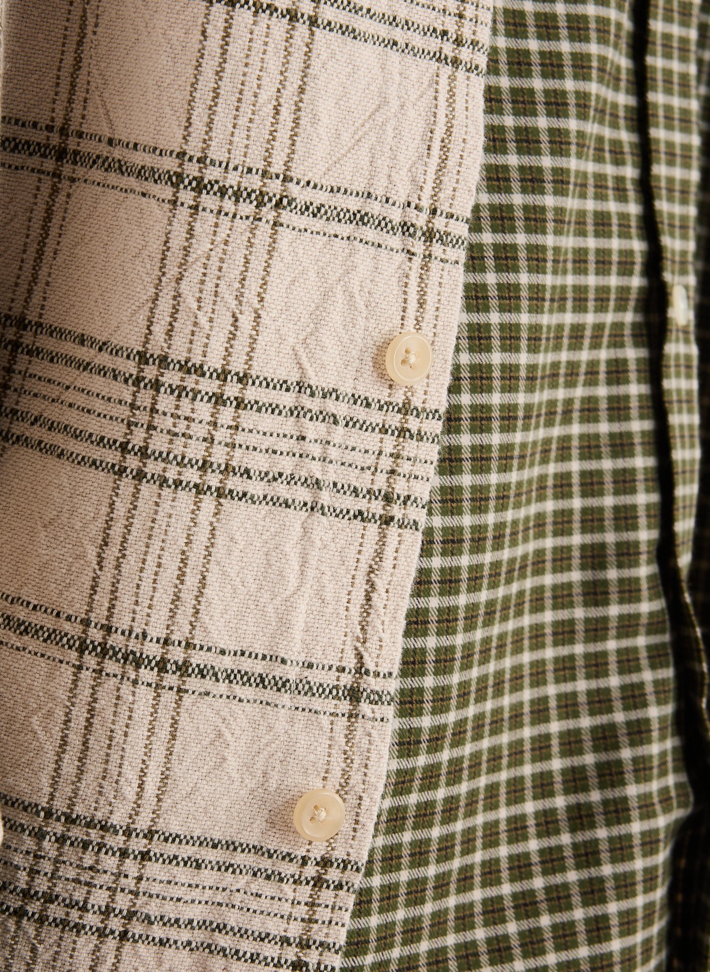 Surchemise à carreaux en coton LES DEUX Gris