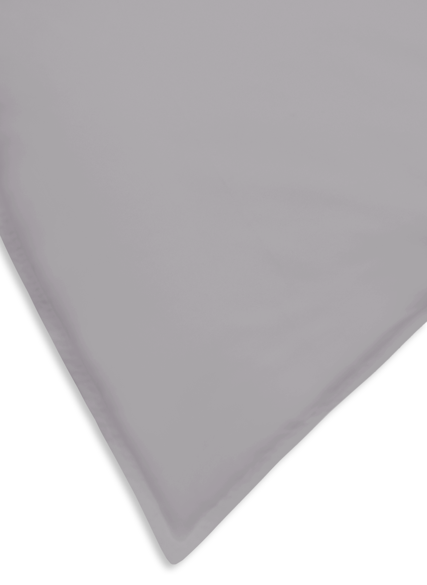 Taie d'oreiller en percale de coton AU PRINTEMPS PARIS Gris