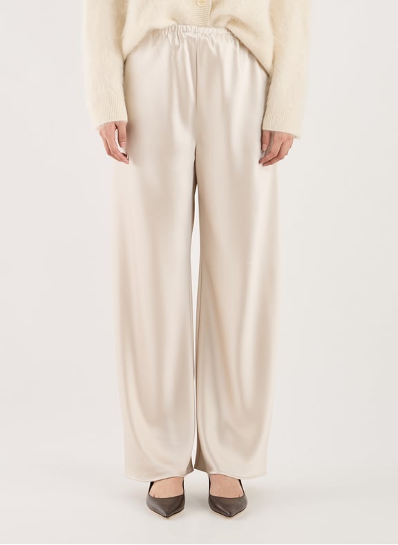 Pantalon fluide Beige by ALMADA ALMADA Pantalon fluide Beige