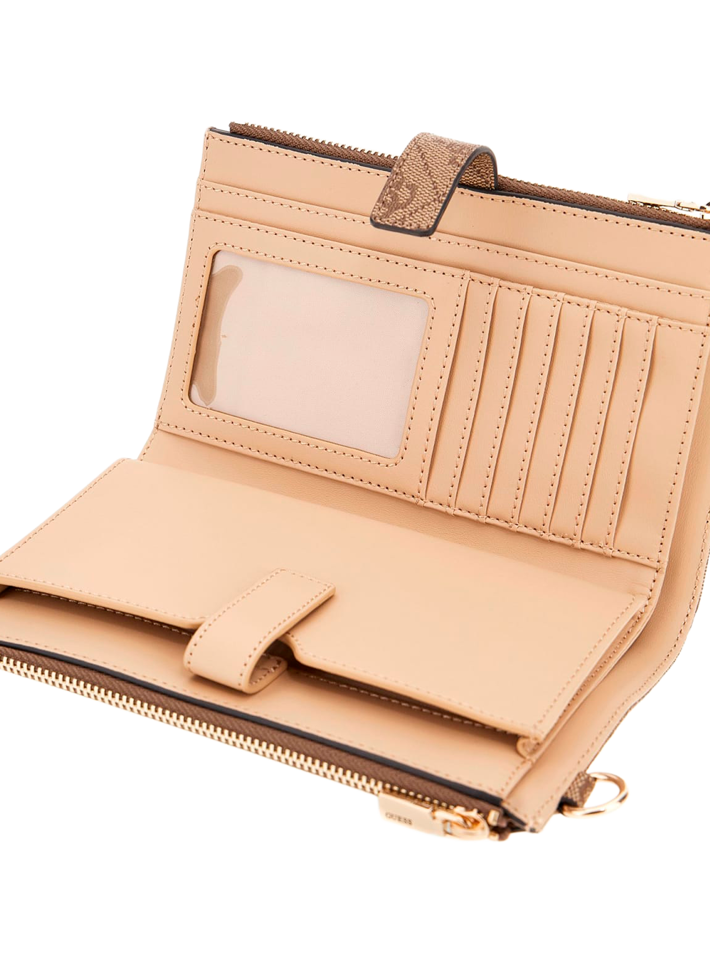 Printed purse  GUESS Brown