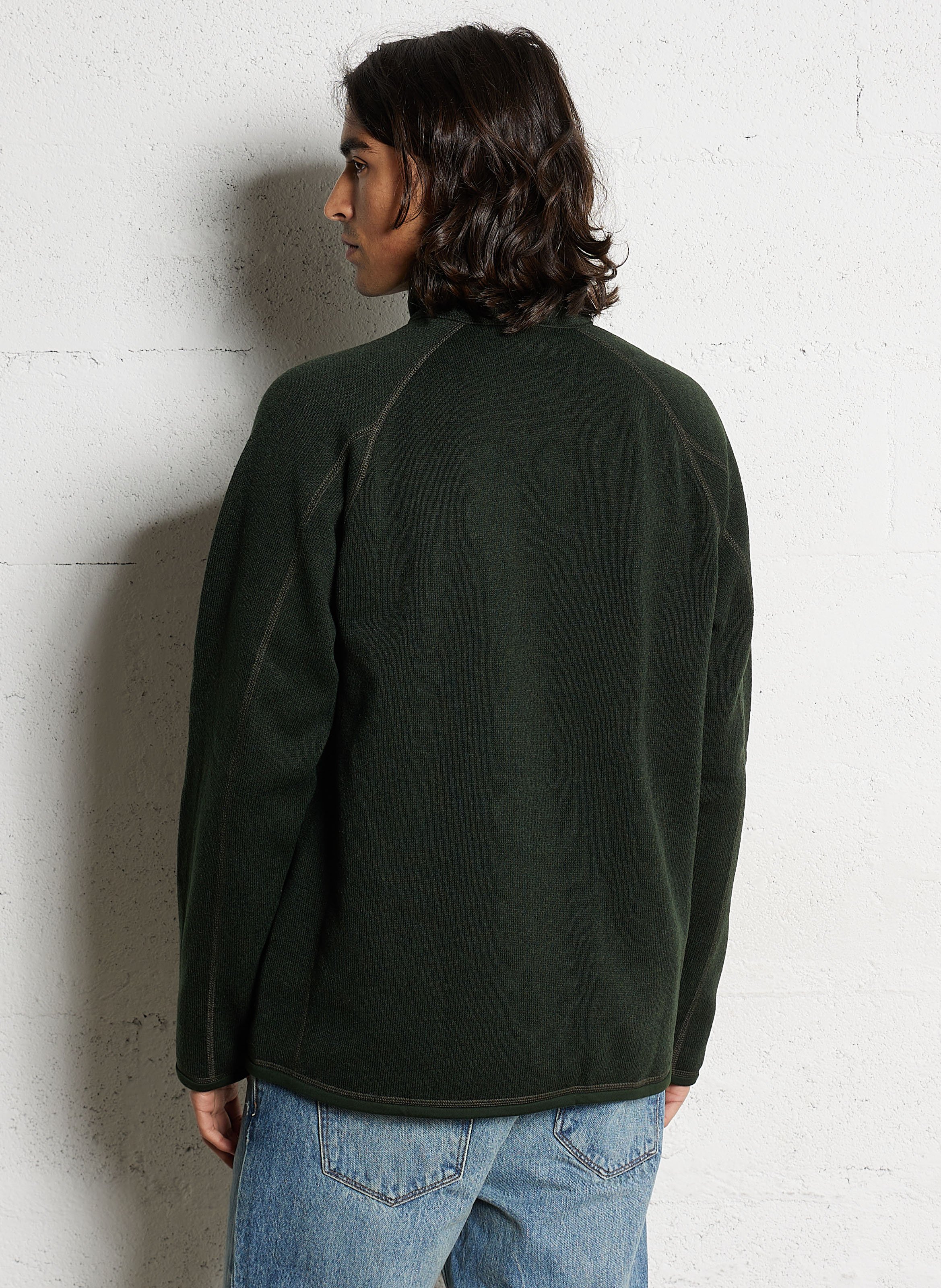Pull col montant better PATAGONIA Vert
