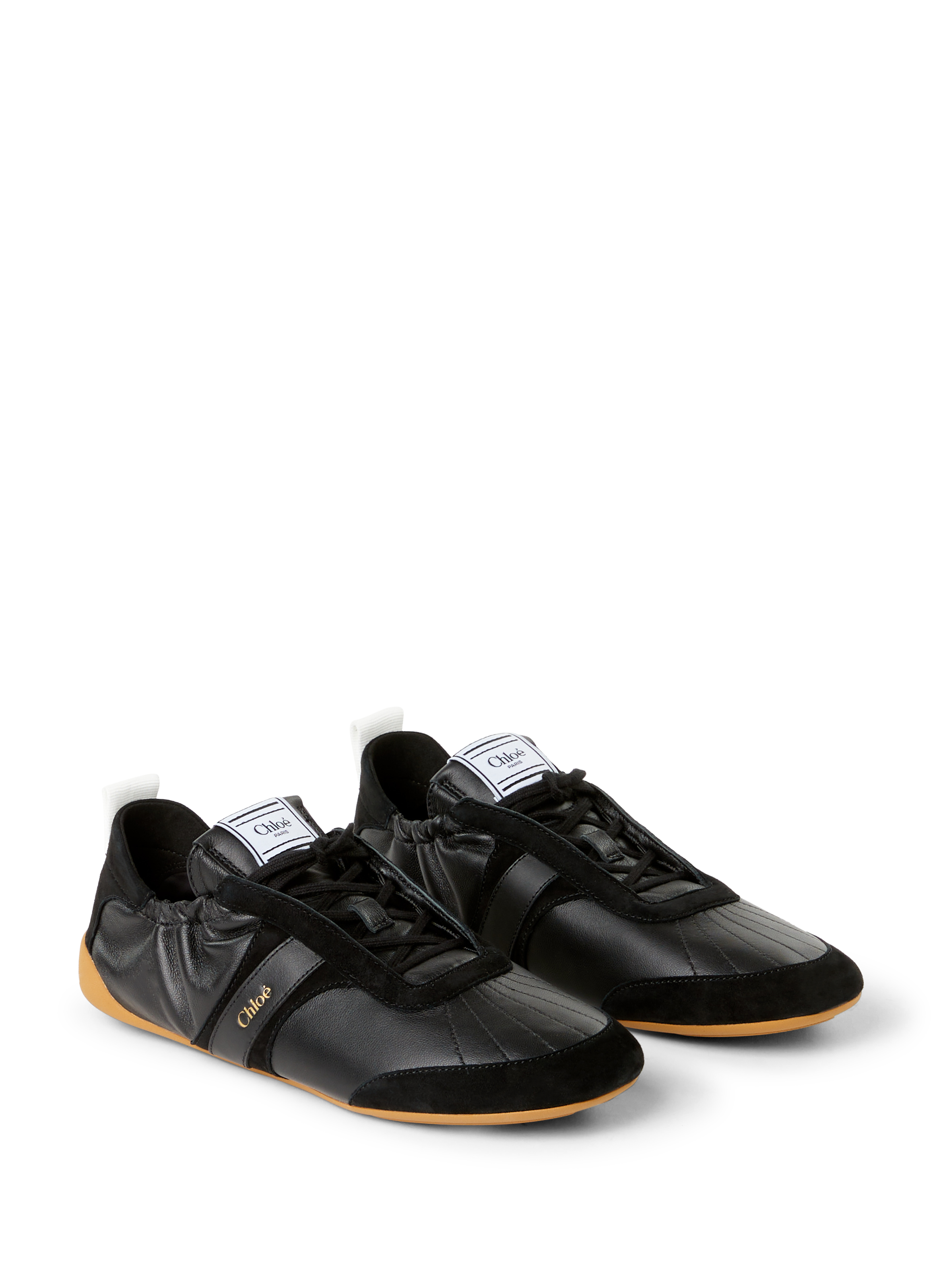 Baskets Kick en cuir de mouton CHLOÉ Noir