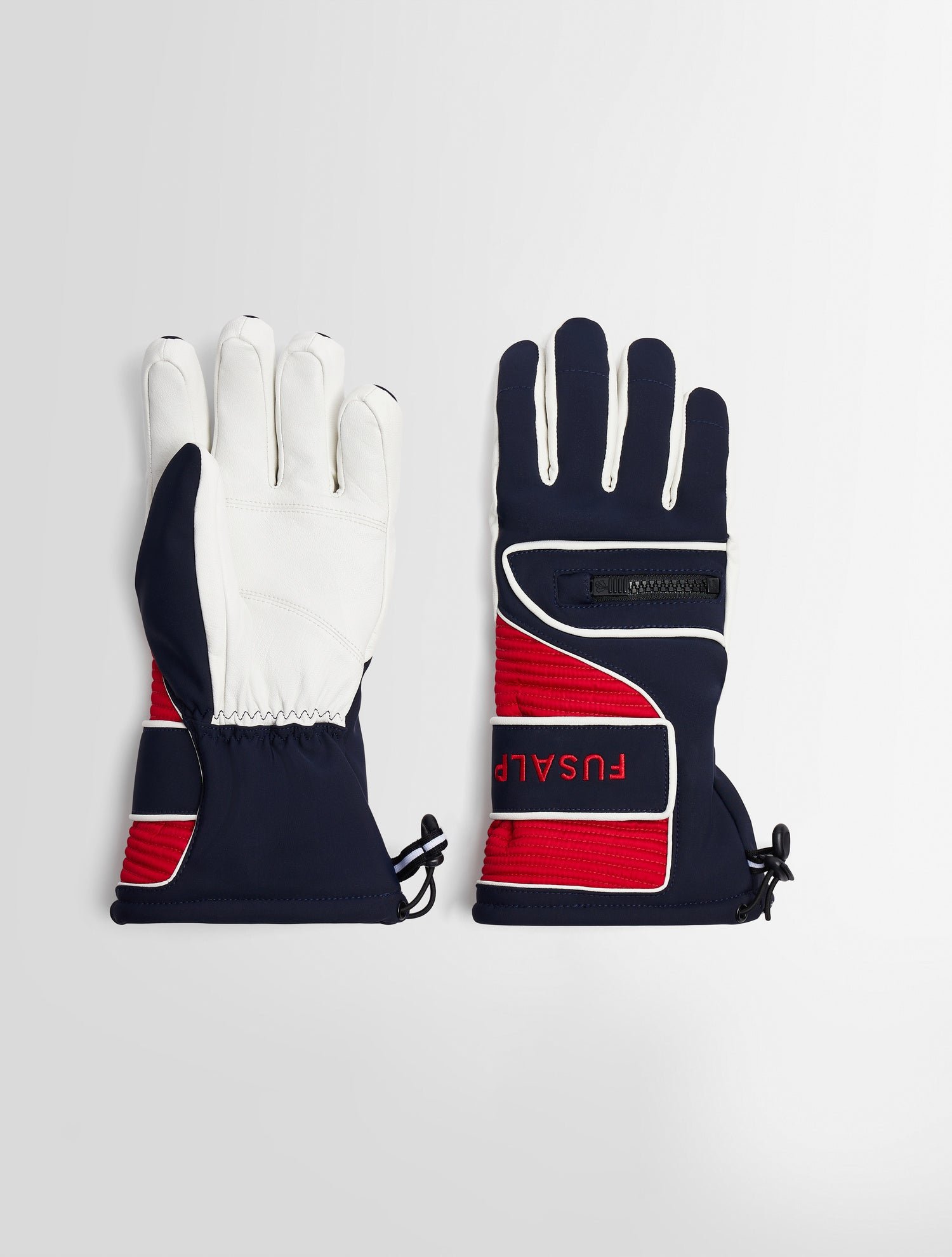 Gants de ski slalom glove coupe regular FUSALP Bleu