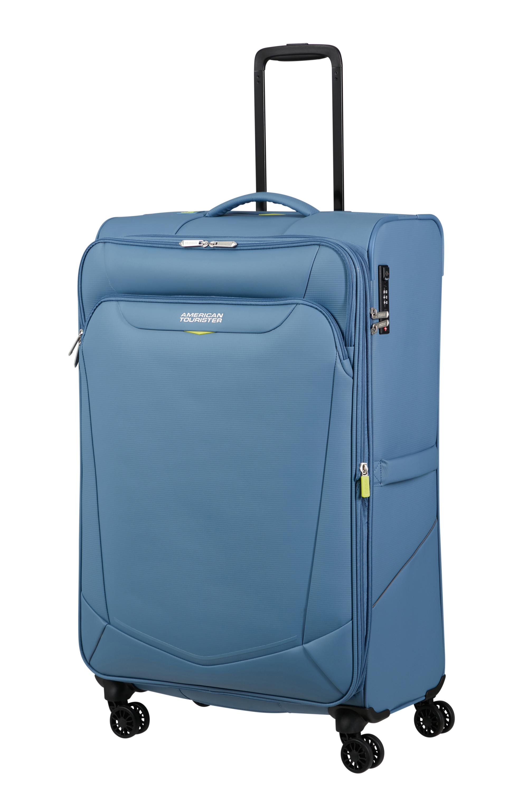 Summerride valise 4 roues taille l AMERICAN TOURISTER Bleu