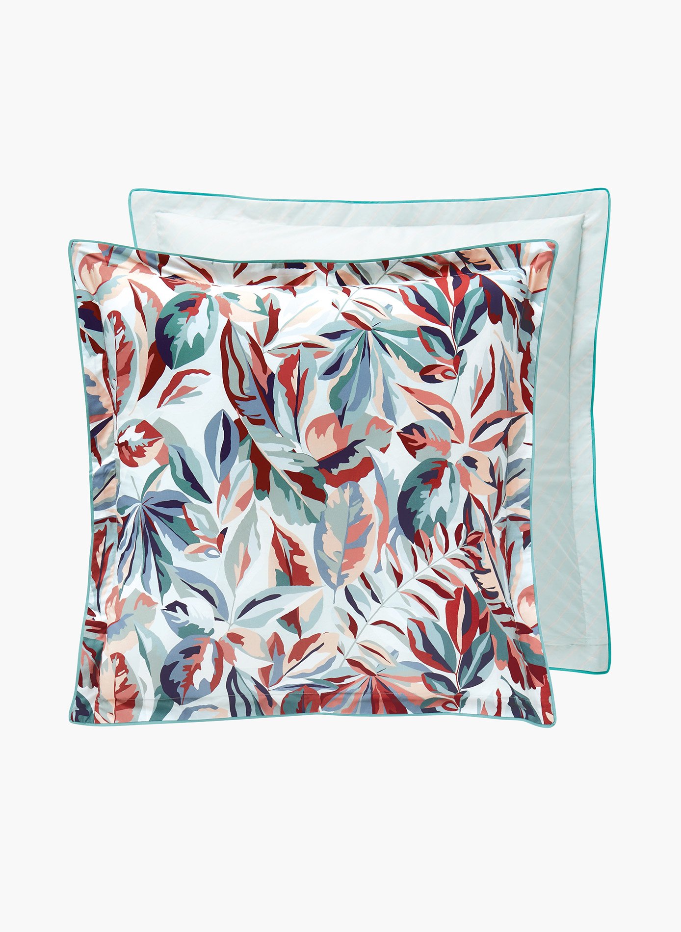 TAIE D'OREILLER Post Card ANNE DE SOLENE Vert