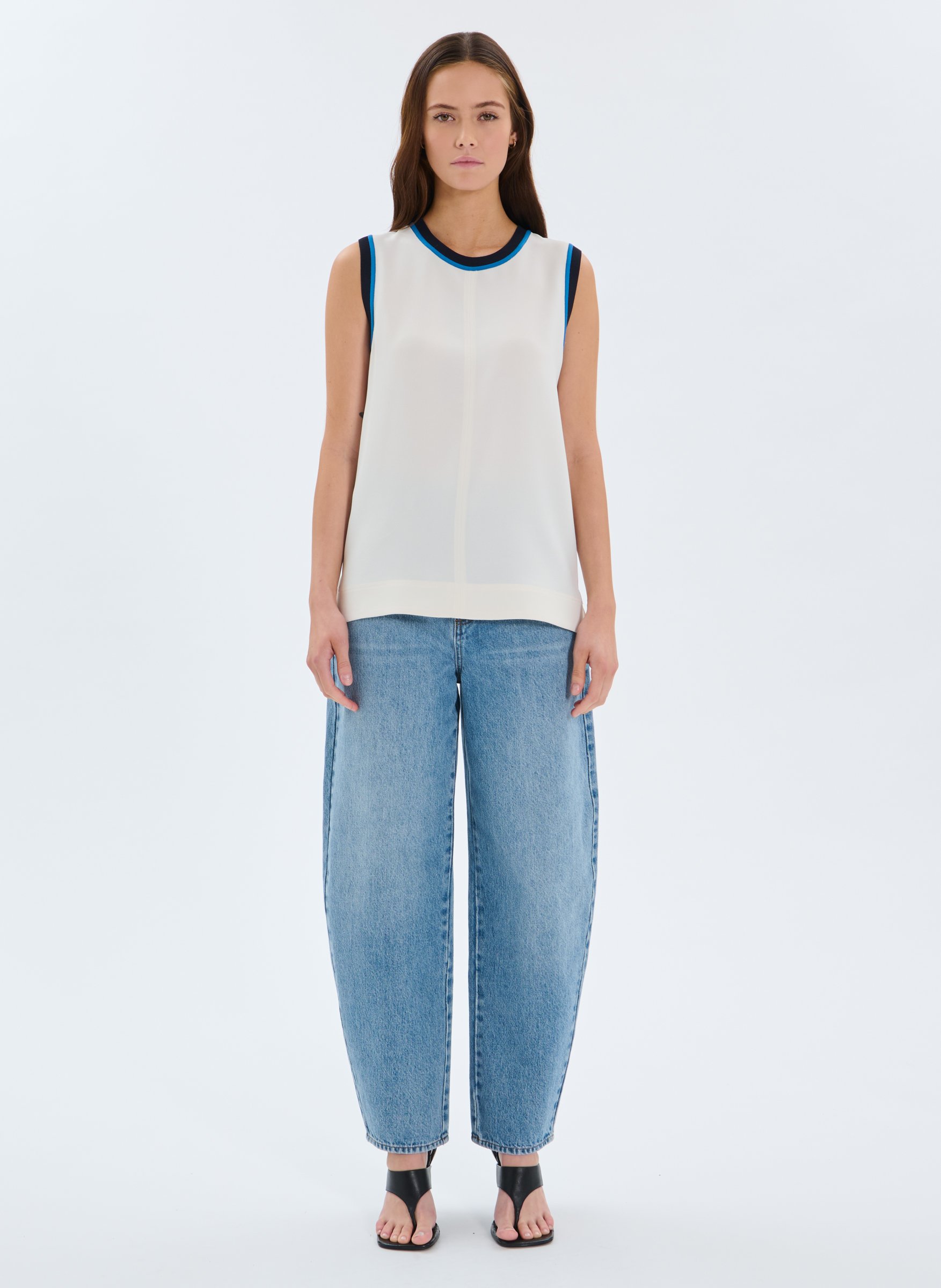 Top  troy ZAPA Blanc