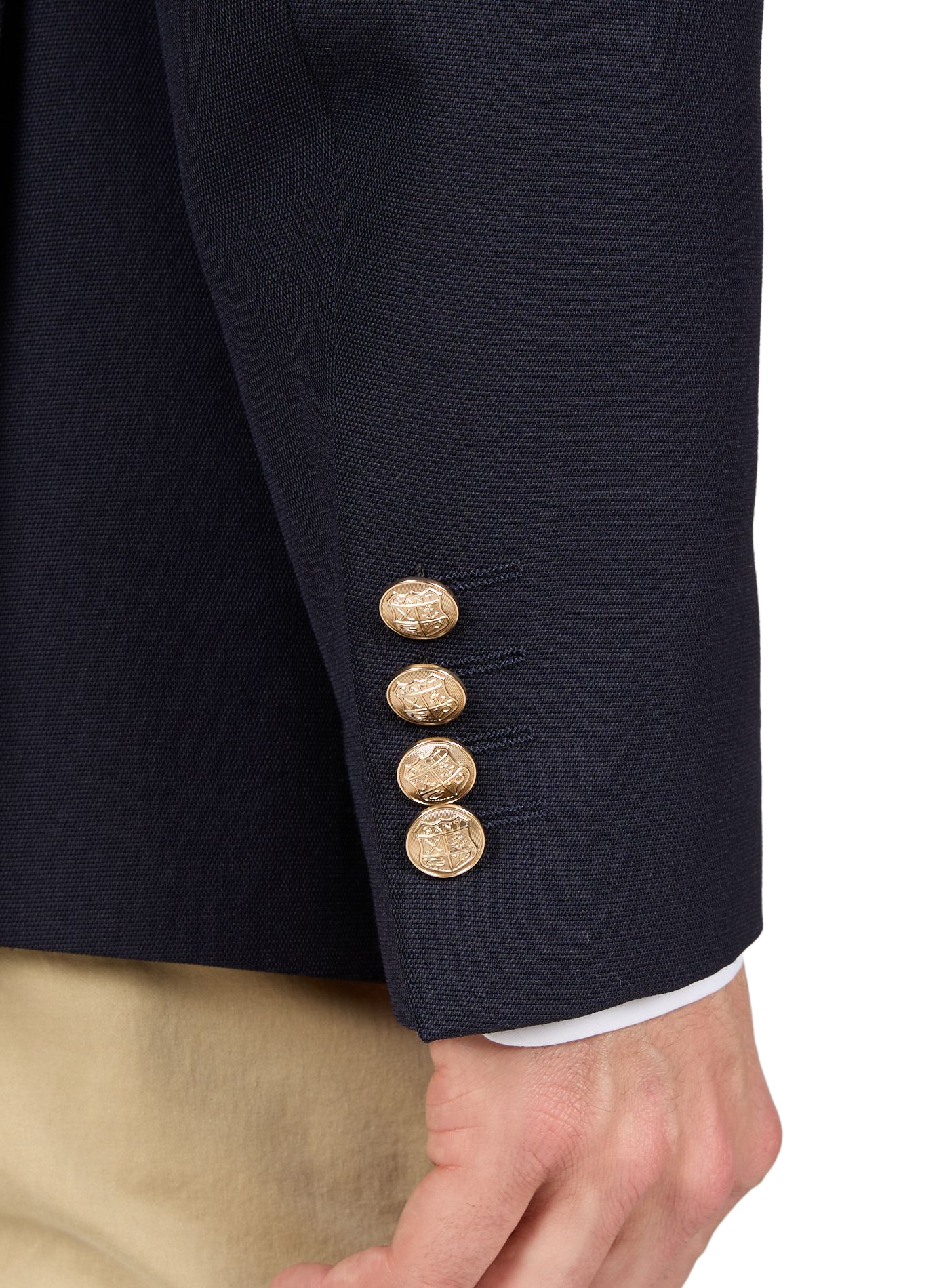 Veste de costume col tailleur GANT Bleu