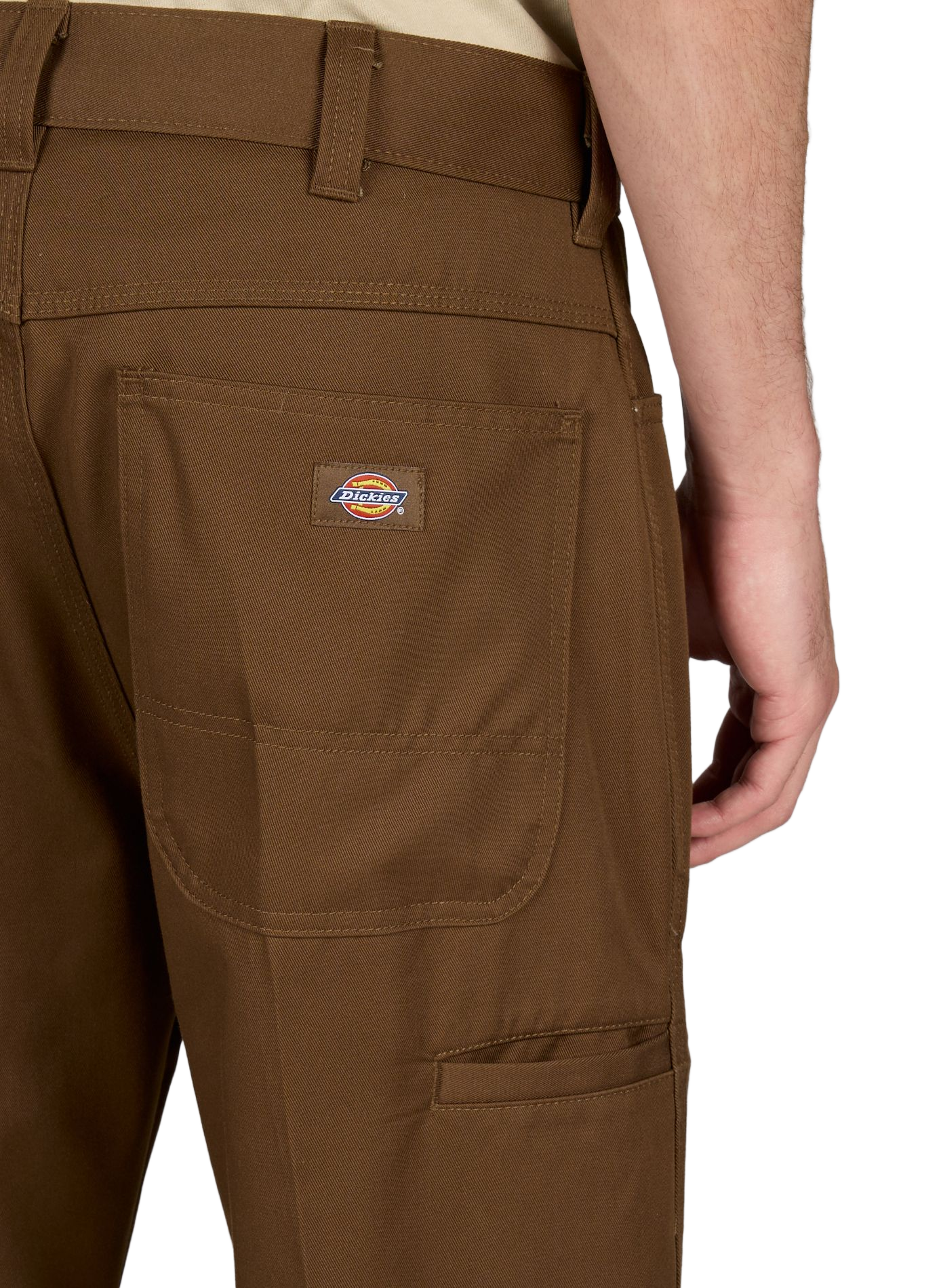 Plain trousers DICKIES Brown