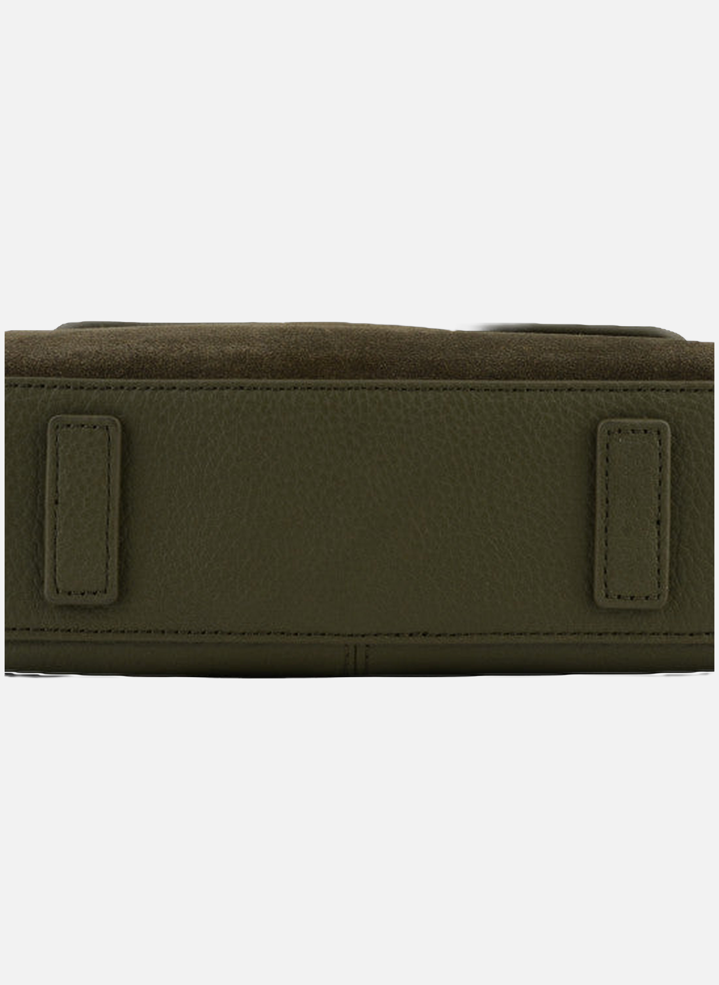 Carat nubuck | sac à main POURCHET Kaki
