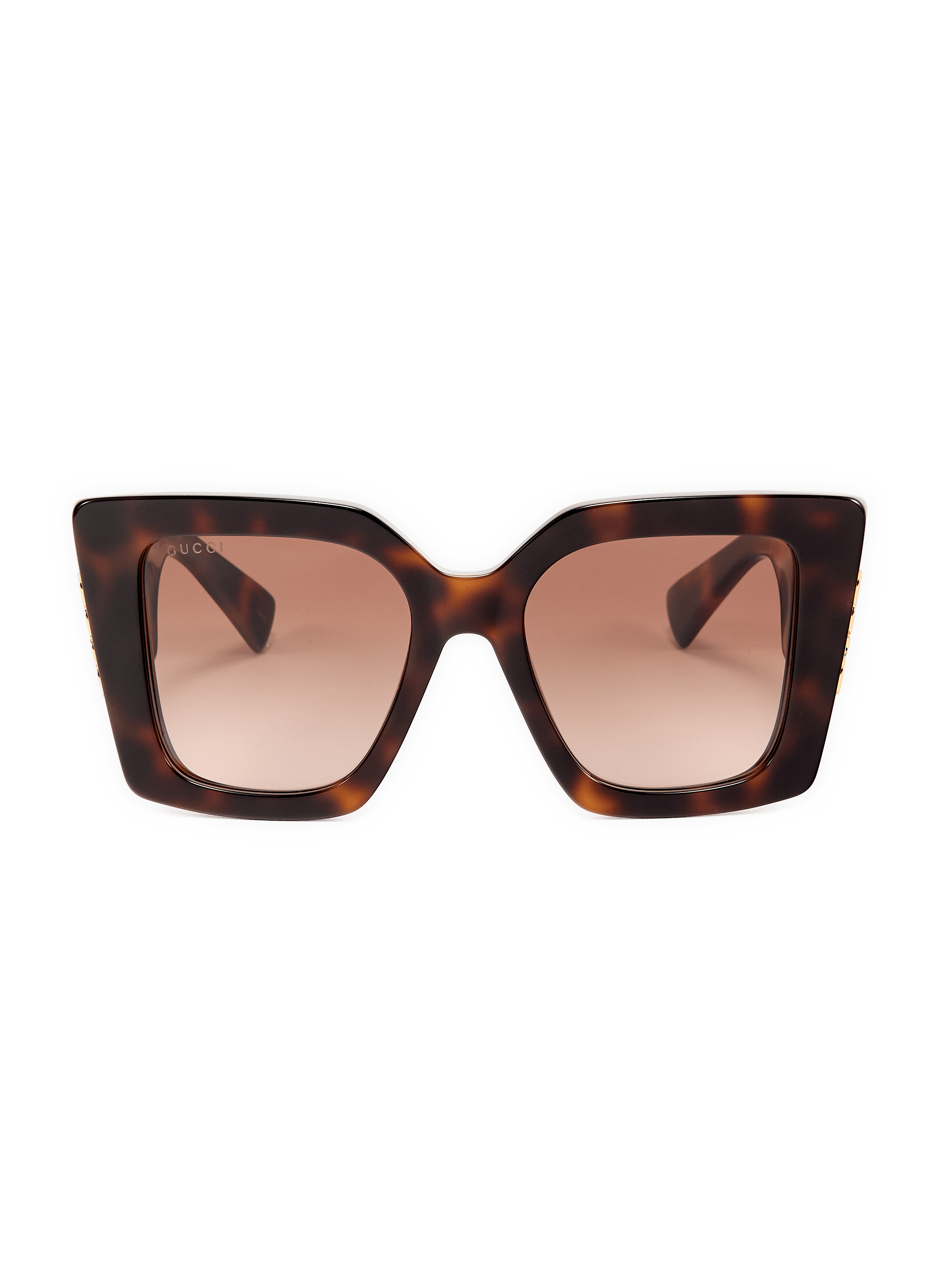 Lunettes de soleil papillons en acétate GUCCI Bruin