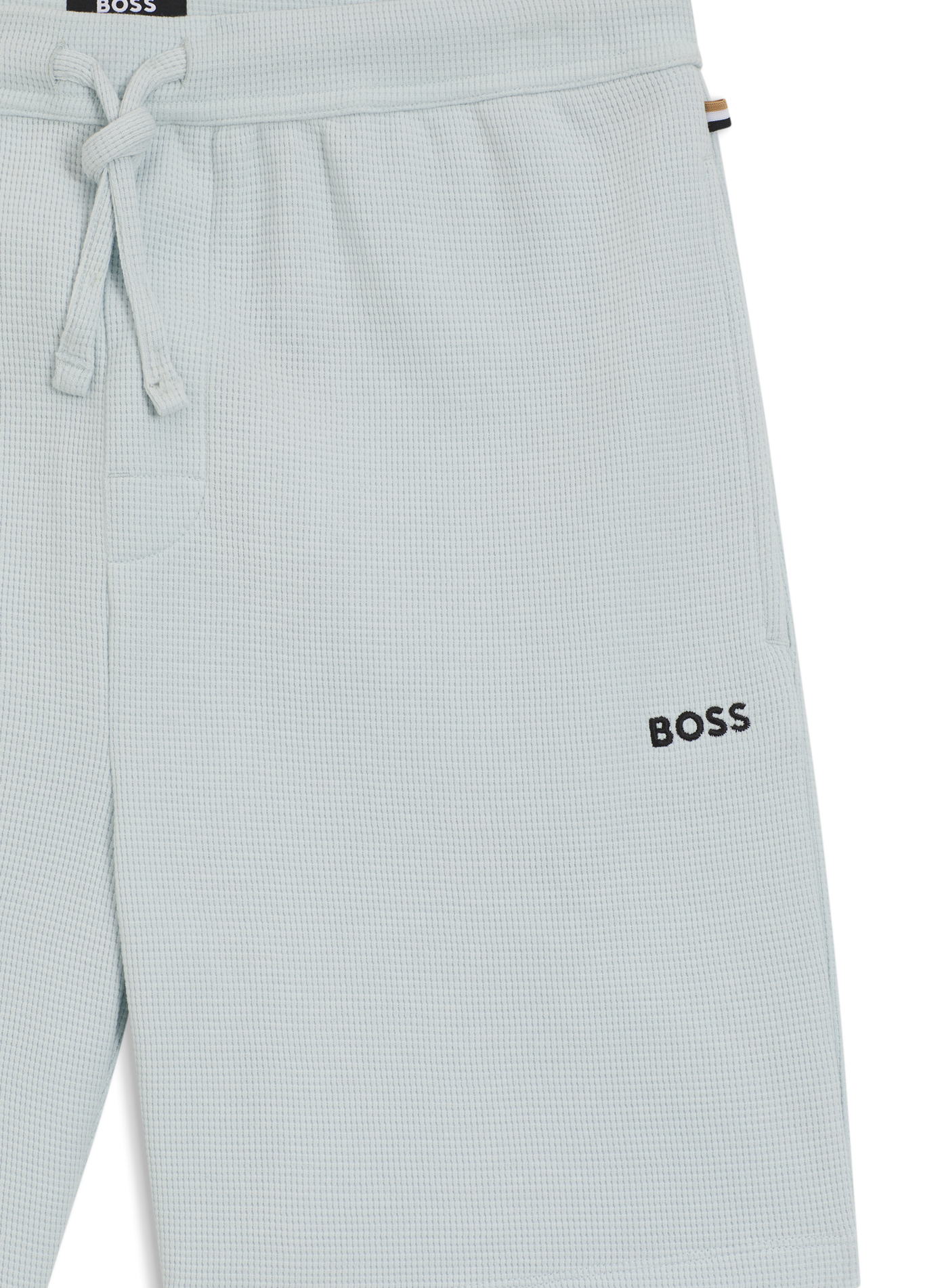 Gonna diritta in misto cotone piqué BOSS Blu