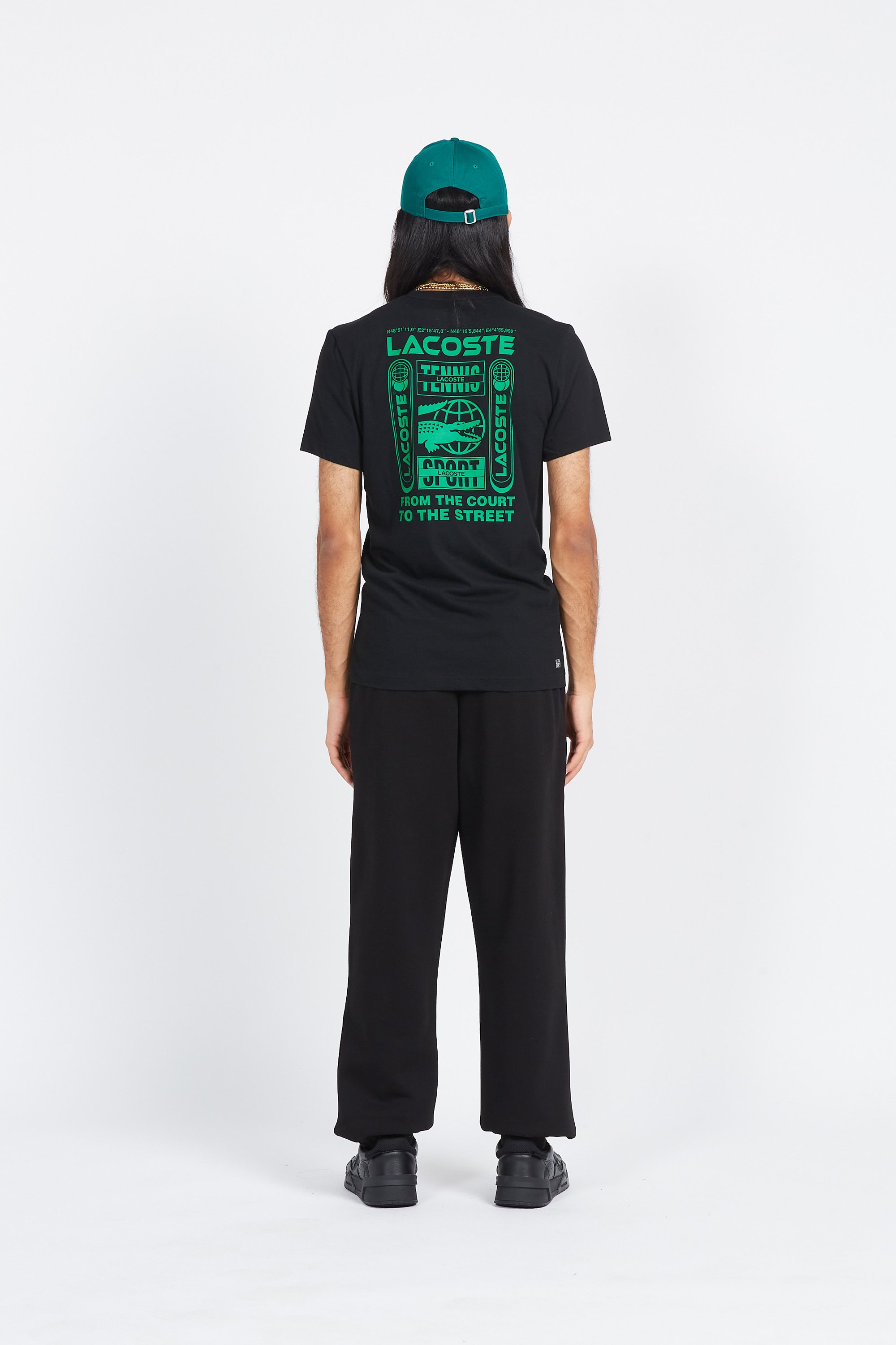 Jogging pant xh9610-00 large jogg essentials 031 LACOSTE Noir