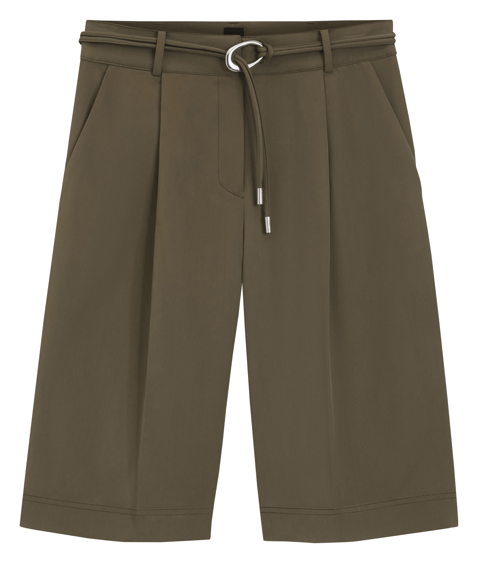 Short droit BOSS Kaki