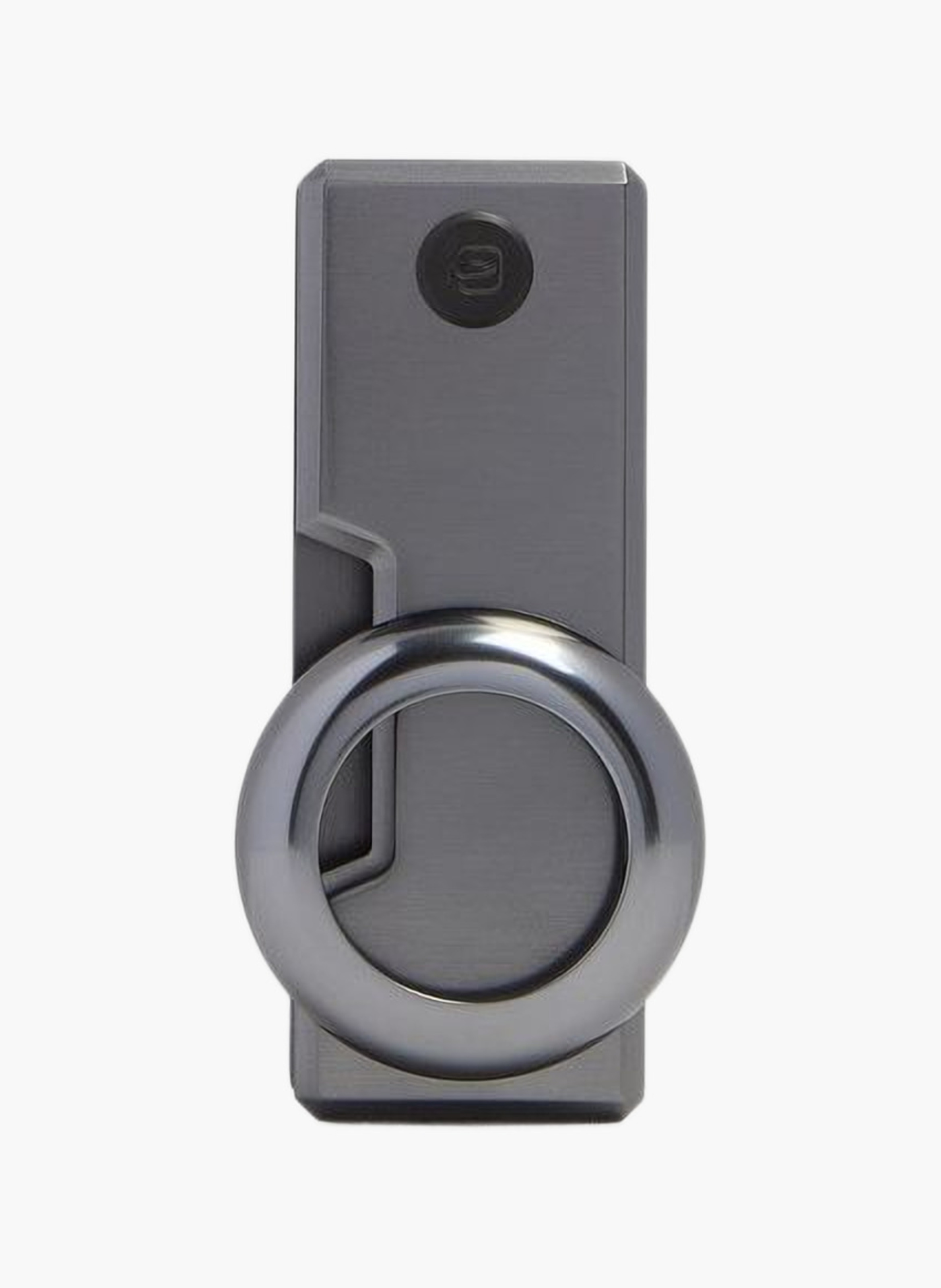 Porte-clés personnalisable avec support airtag® PIQUADRO Noir