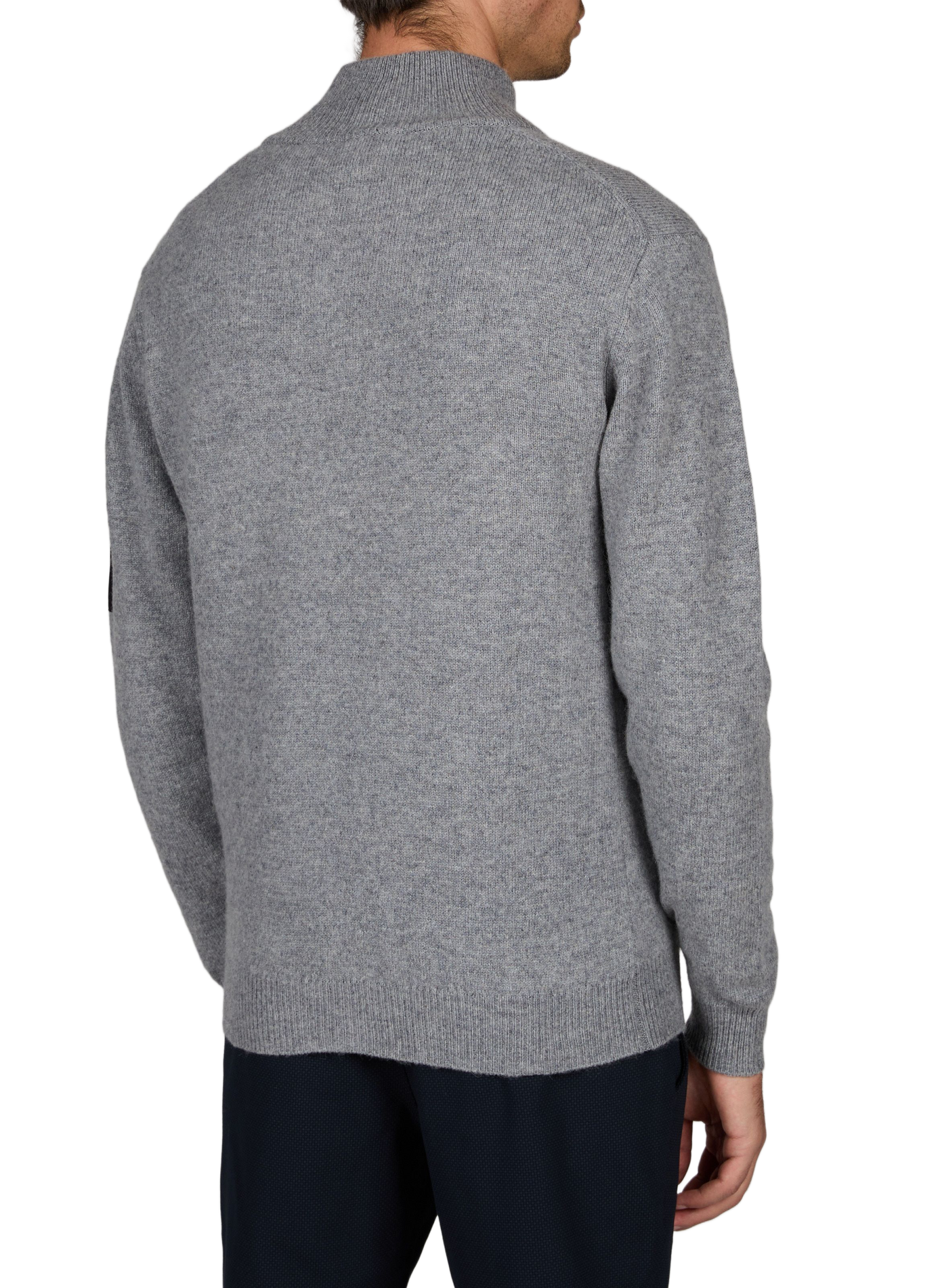 Gerader Wollmix-Pullover mit Stehkragen 1789 CALA Grau