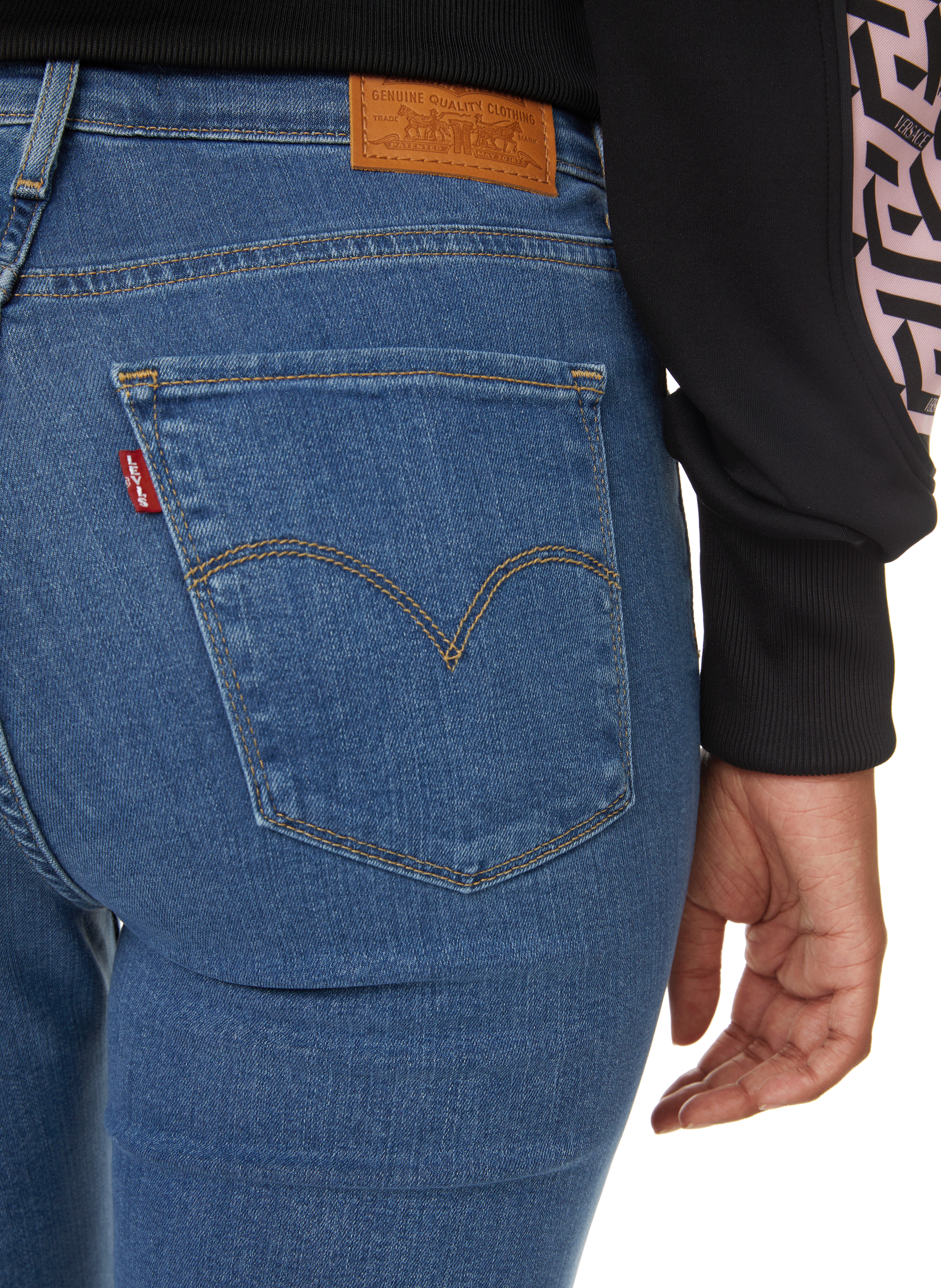 721 High-Rise Skinny stretch cotton jeans LEVI&#039;S Blue