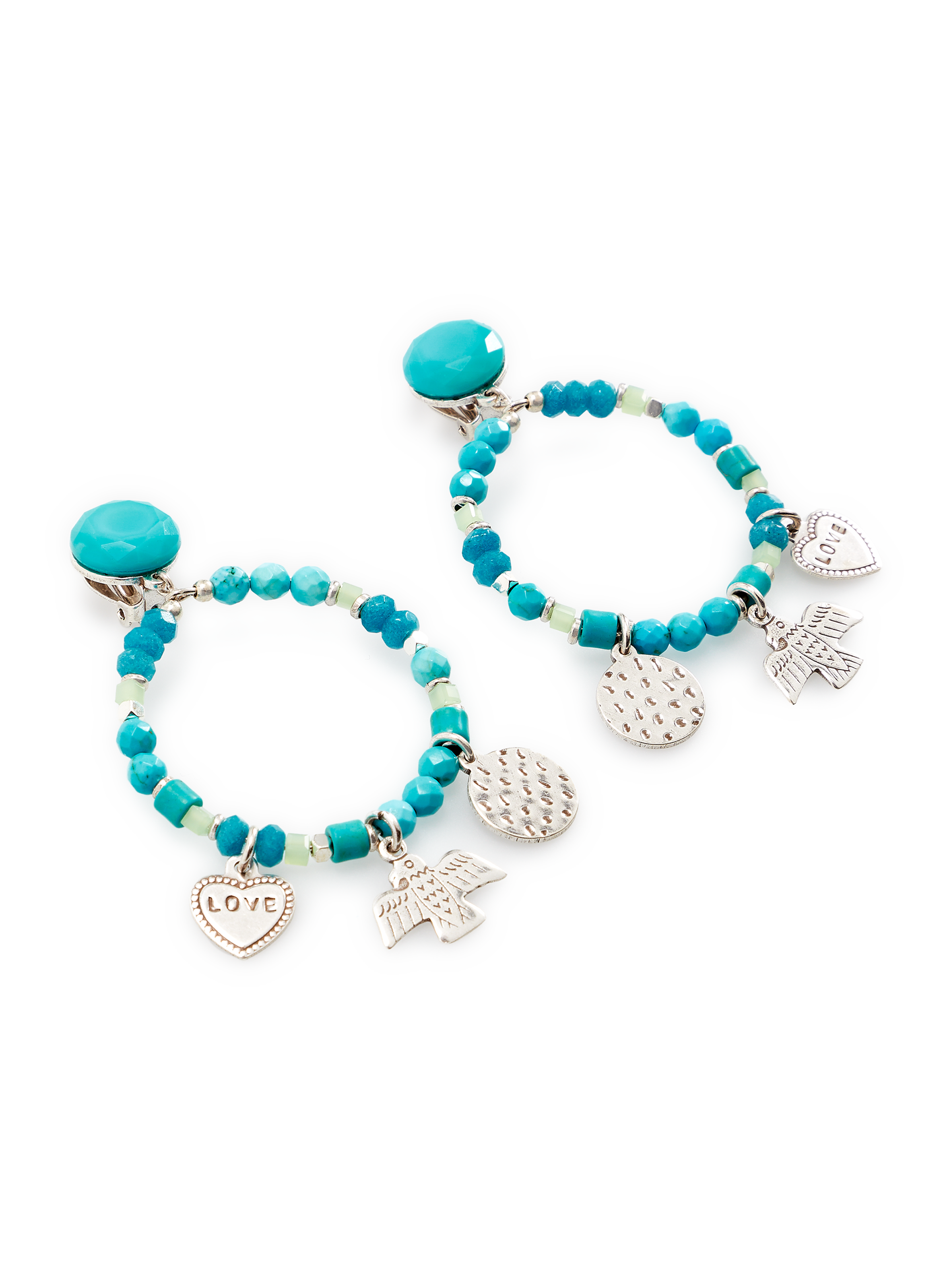 Boucles d'oreille Oiseau