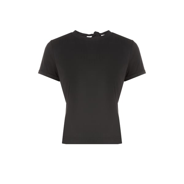 Top côtelé à noeud