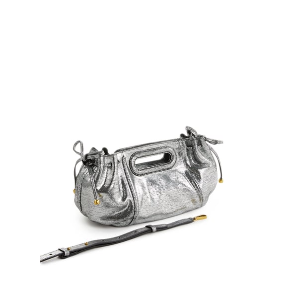 Sac Mini Dany en cuir métallisé