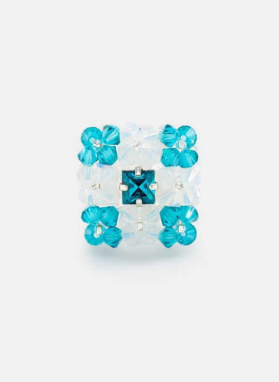 Bague en perles KISSES X Bague en perles KISSES X